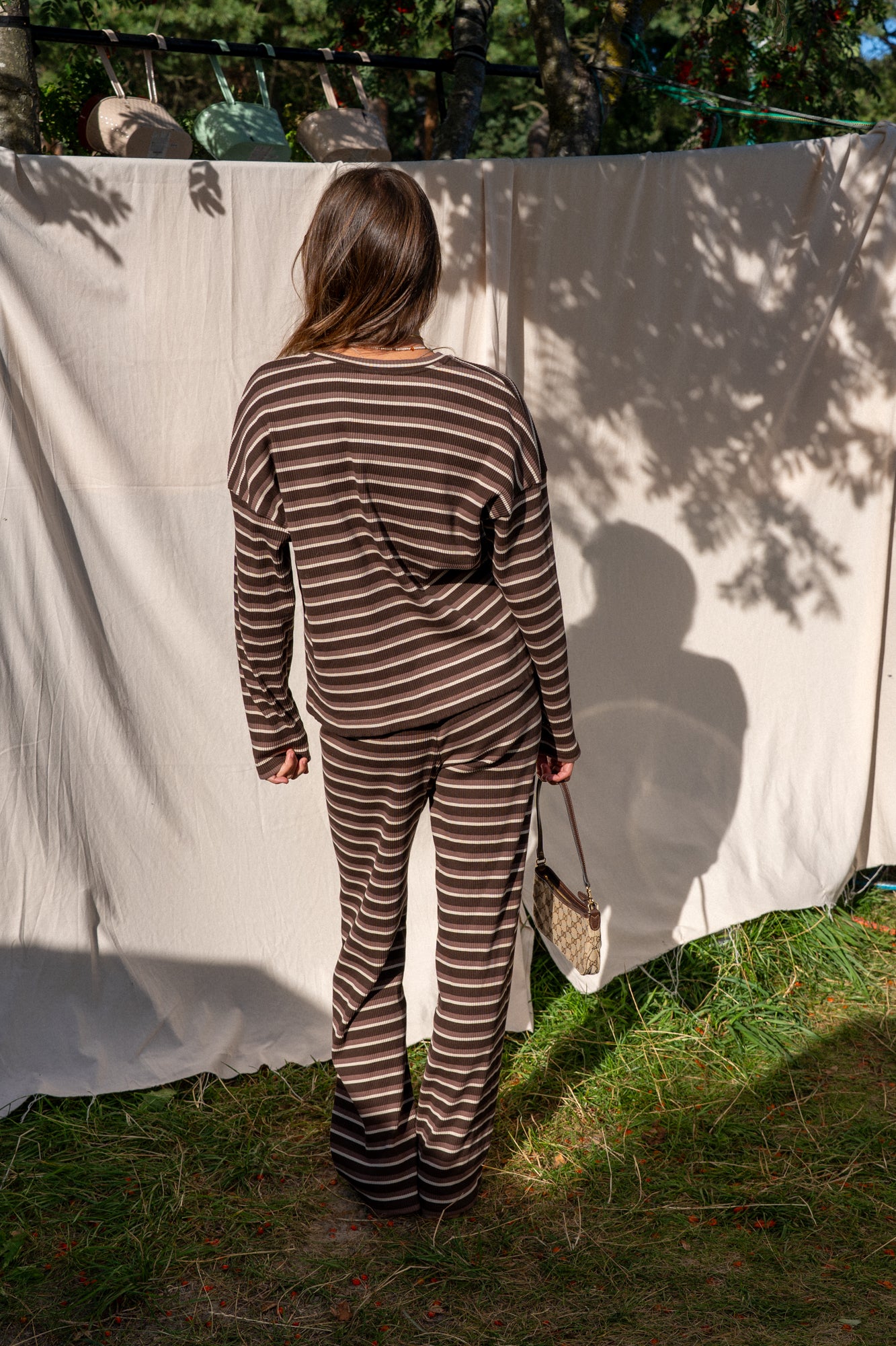 Cardigan Terro Brown Stripes - 4