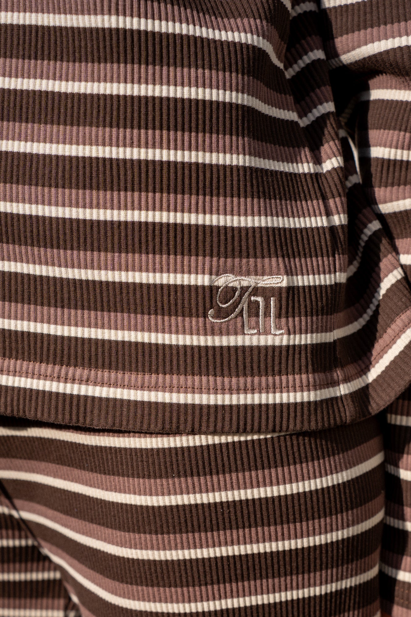 Calm Brown Stripes Trousers - 19
