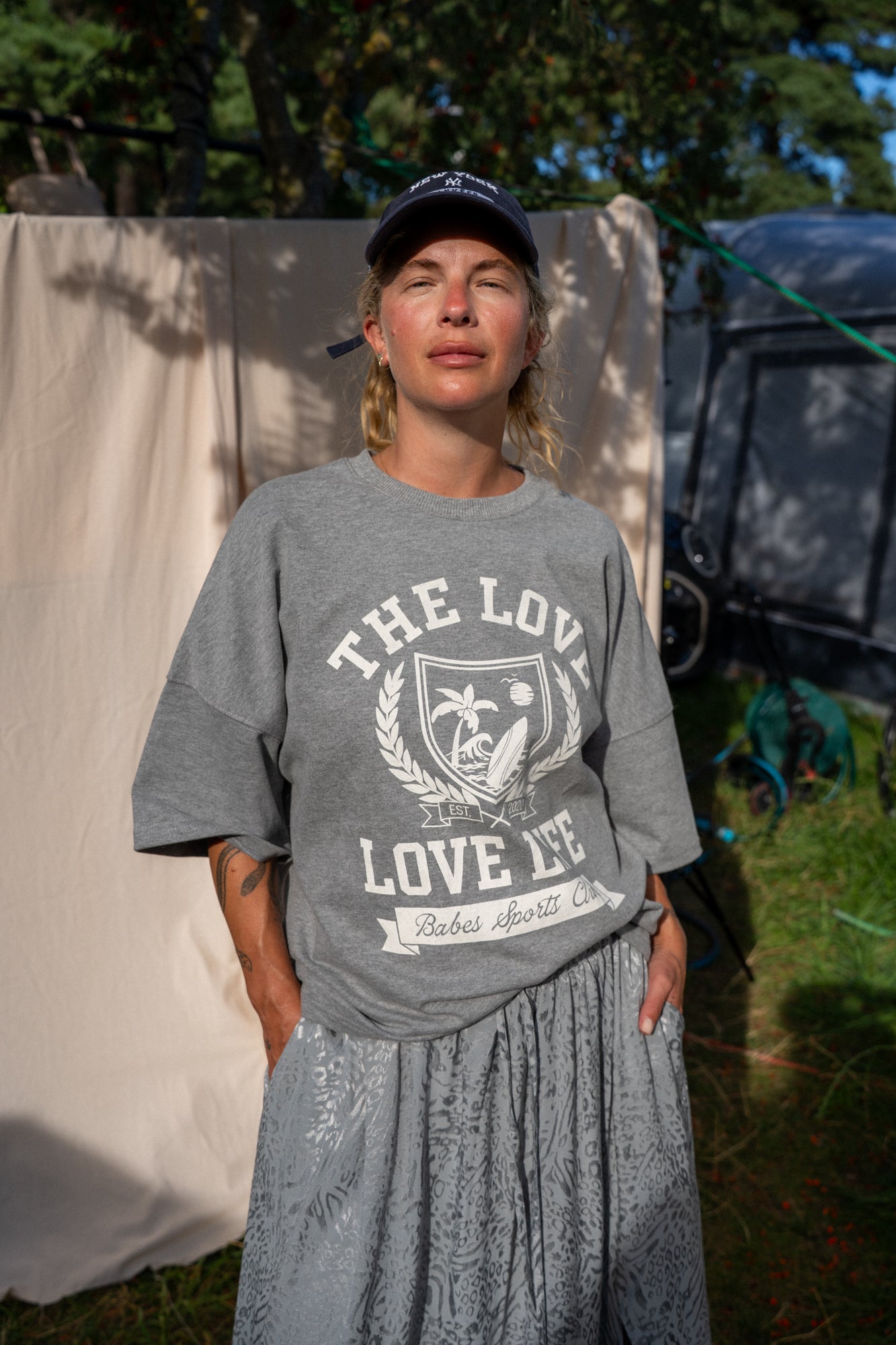 T-shirt West Grey Melange Club - 5