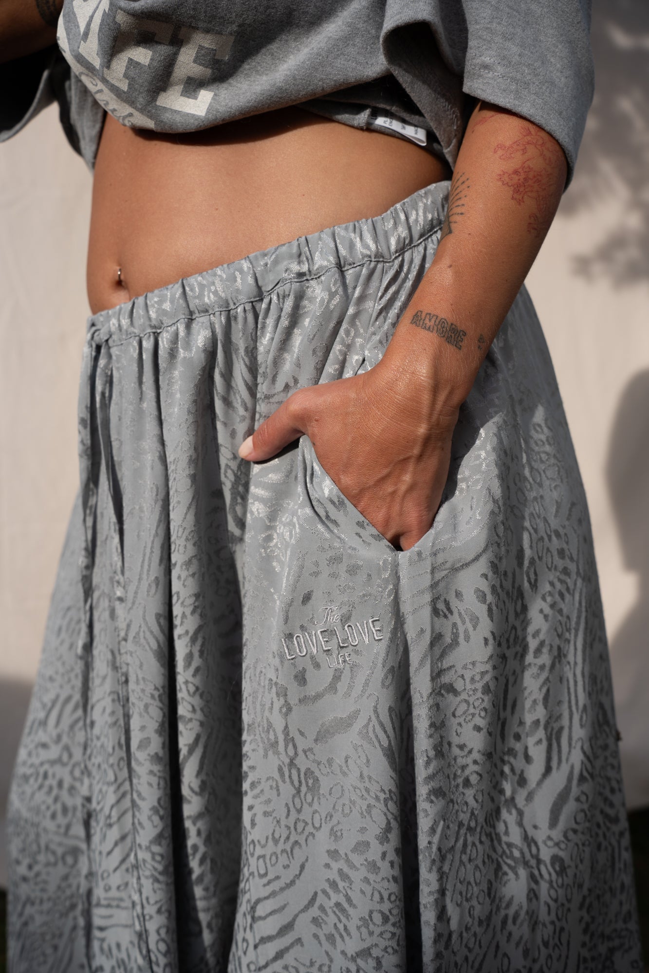 Fera Gray Skirt - 2