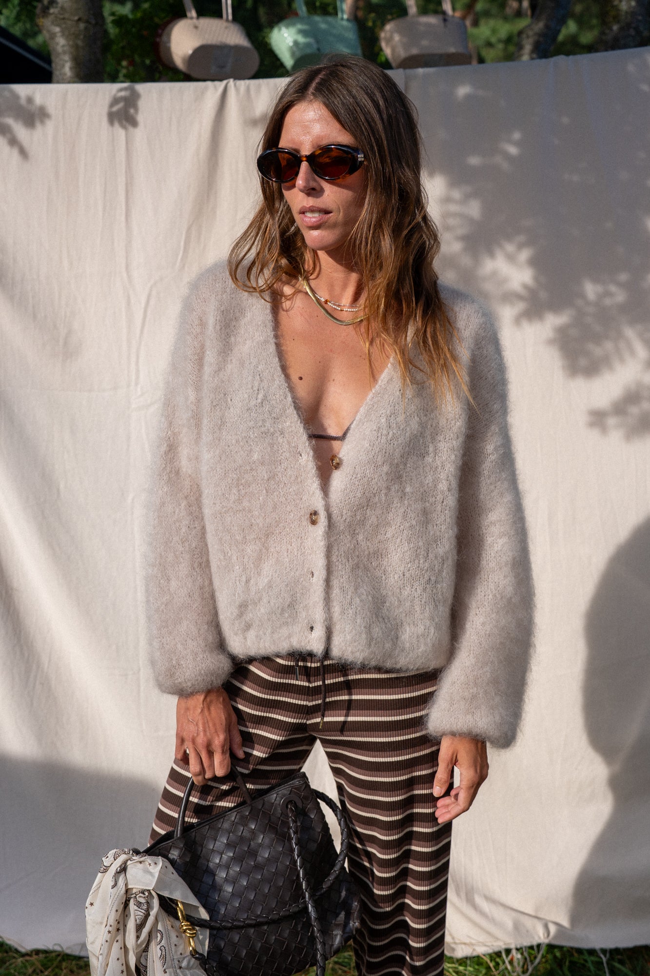 Dalvik Light Beige Cardigan - 22