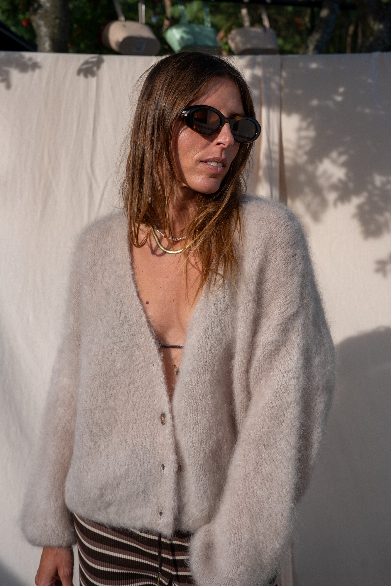Dalvik Light Beige Cardigan - 18
