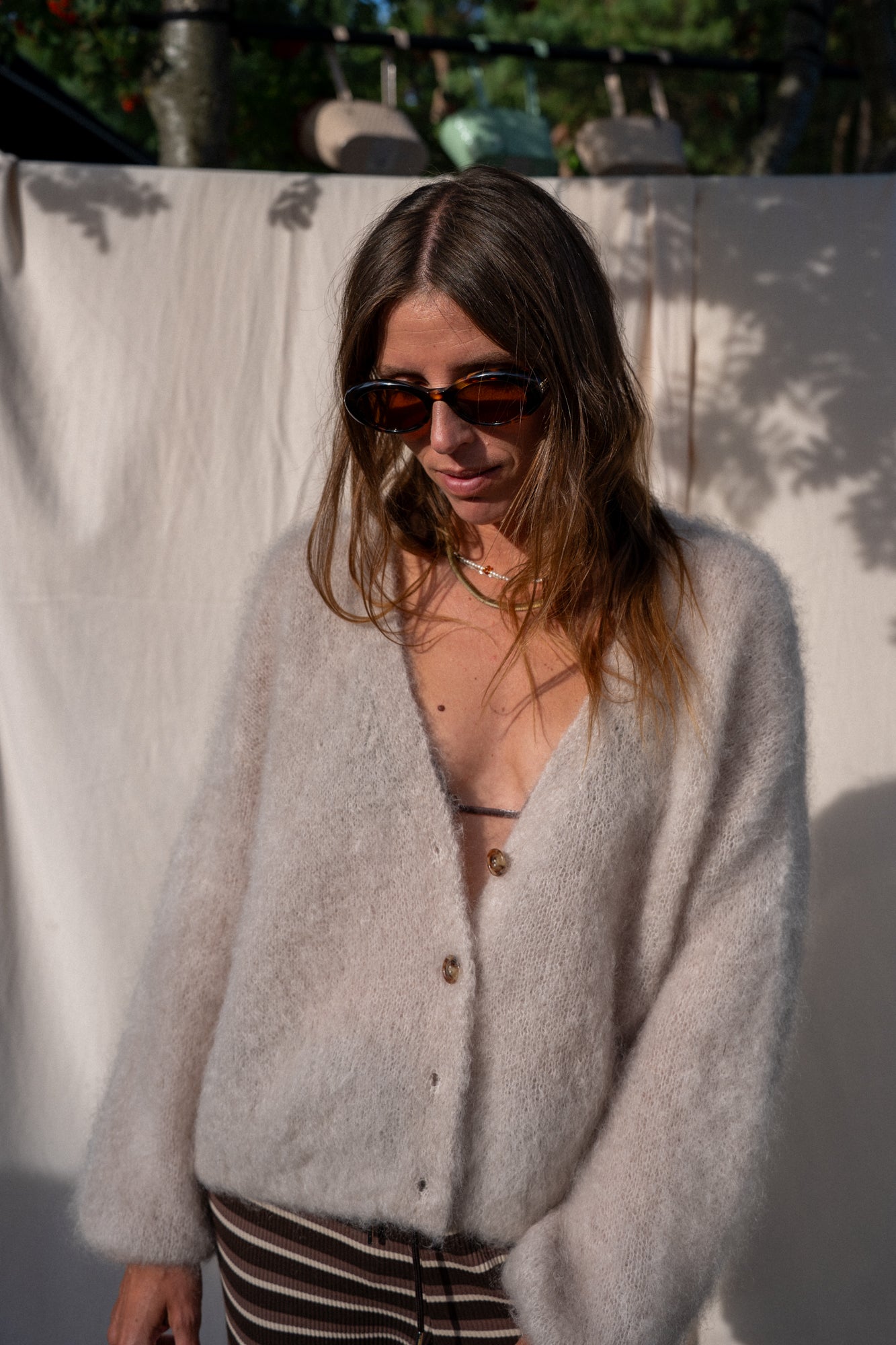 Dalvik Light Beige Cardigan - 17