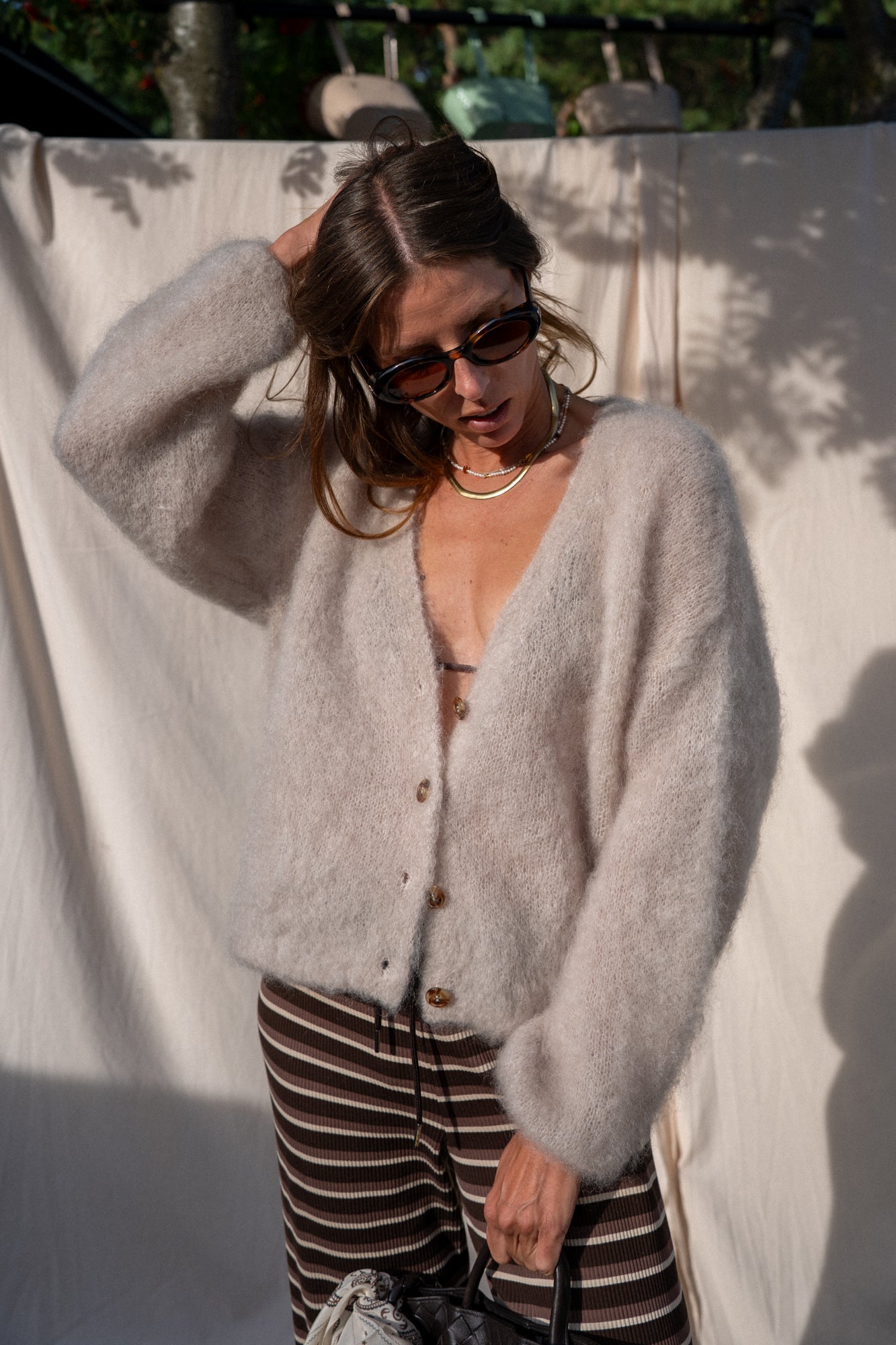 Dalvik Light Beige Cardigan - 15