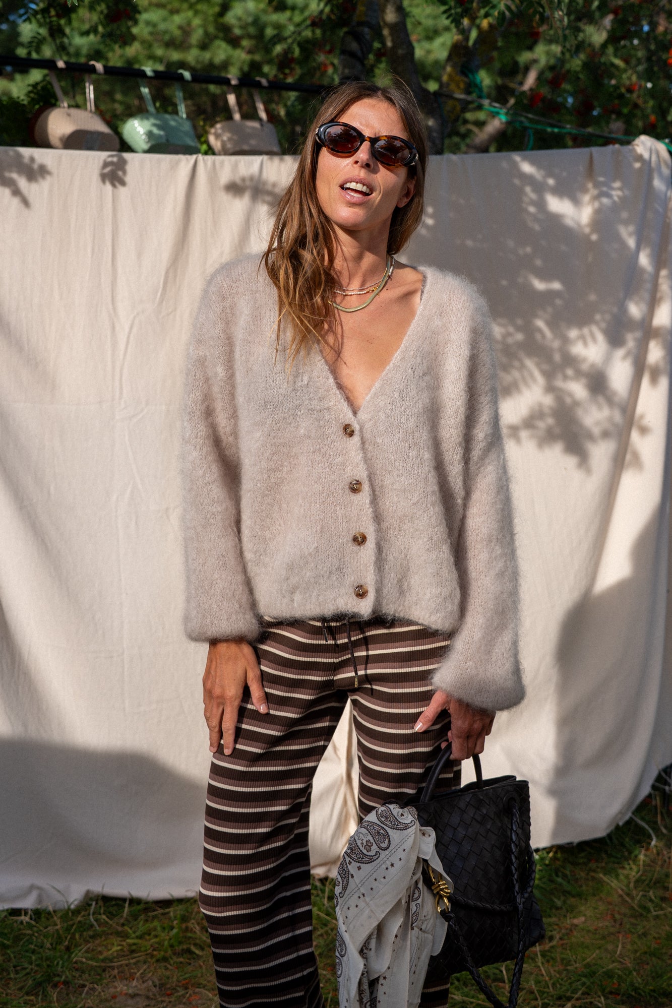 Dalvik Light Beige Cardigan - 8