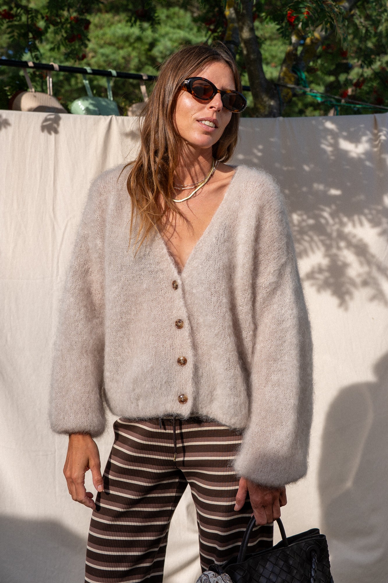 Dalvik Light Beige Cardigan - 7