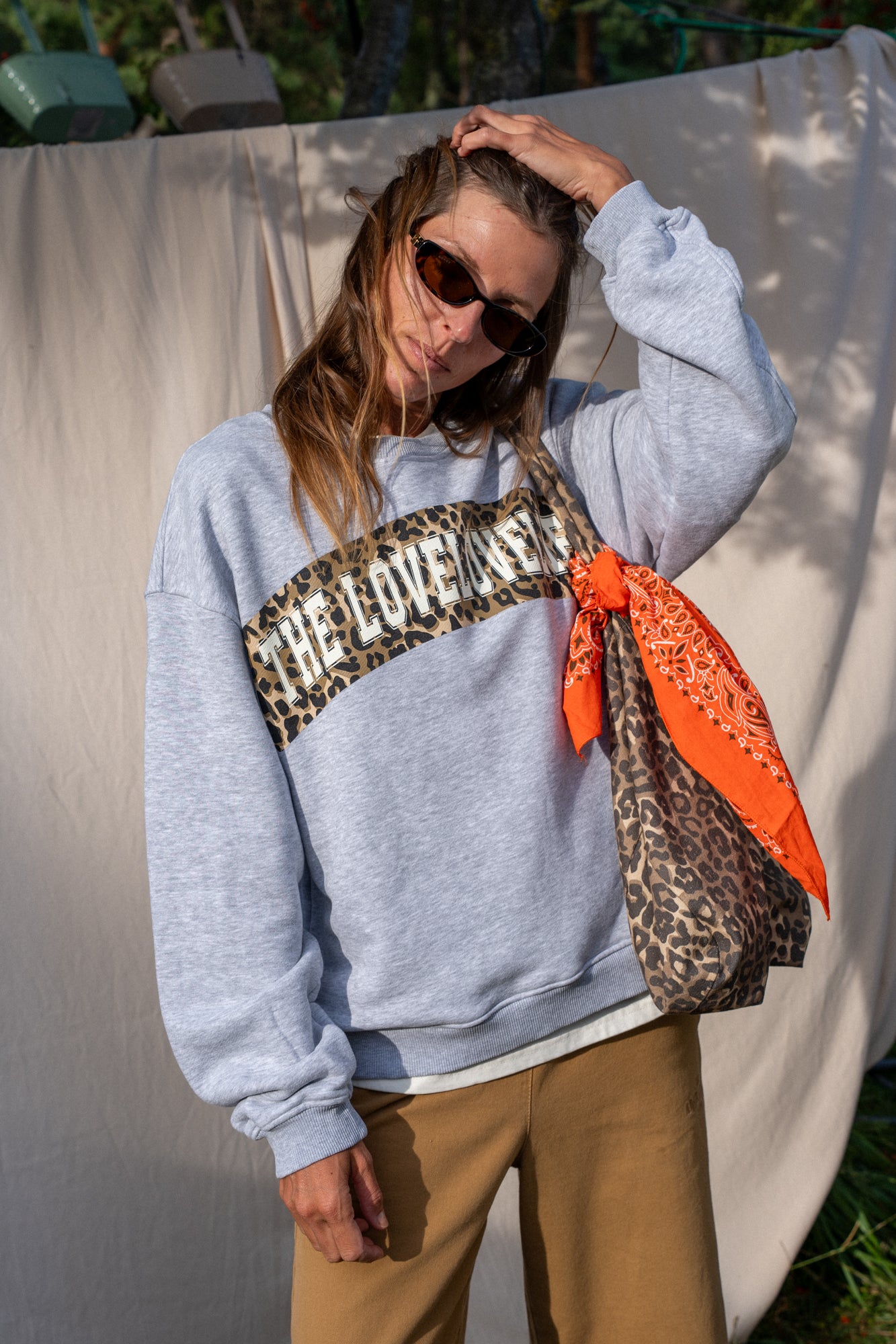 Denver Heather Gray CAMP Sweatshirt - 10