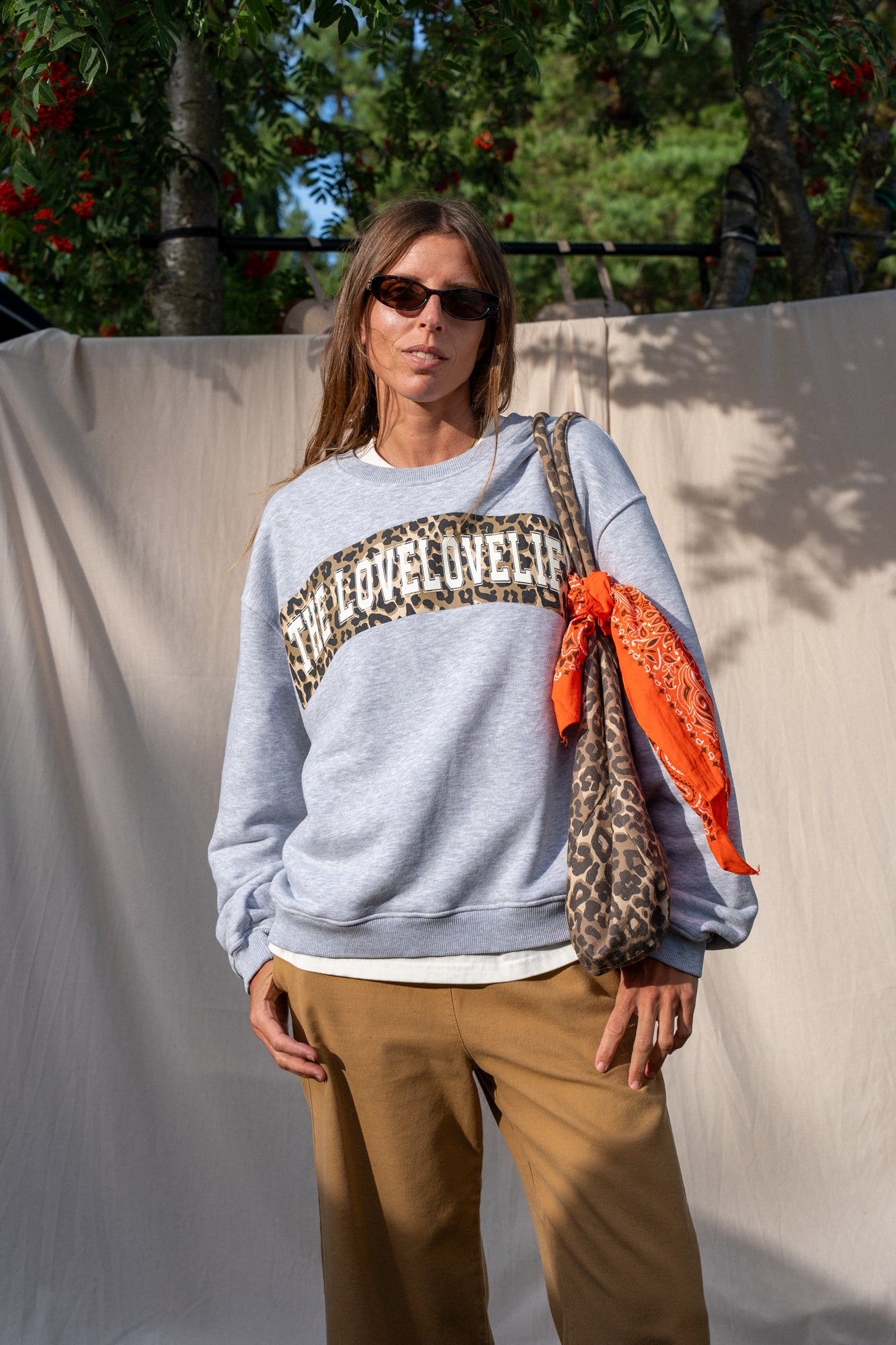 Denver Heather Gray CAMP Sweatshirt - 4