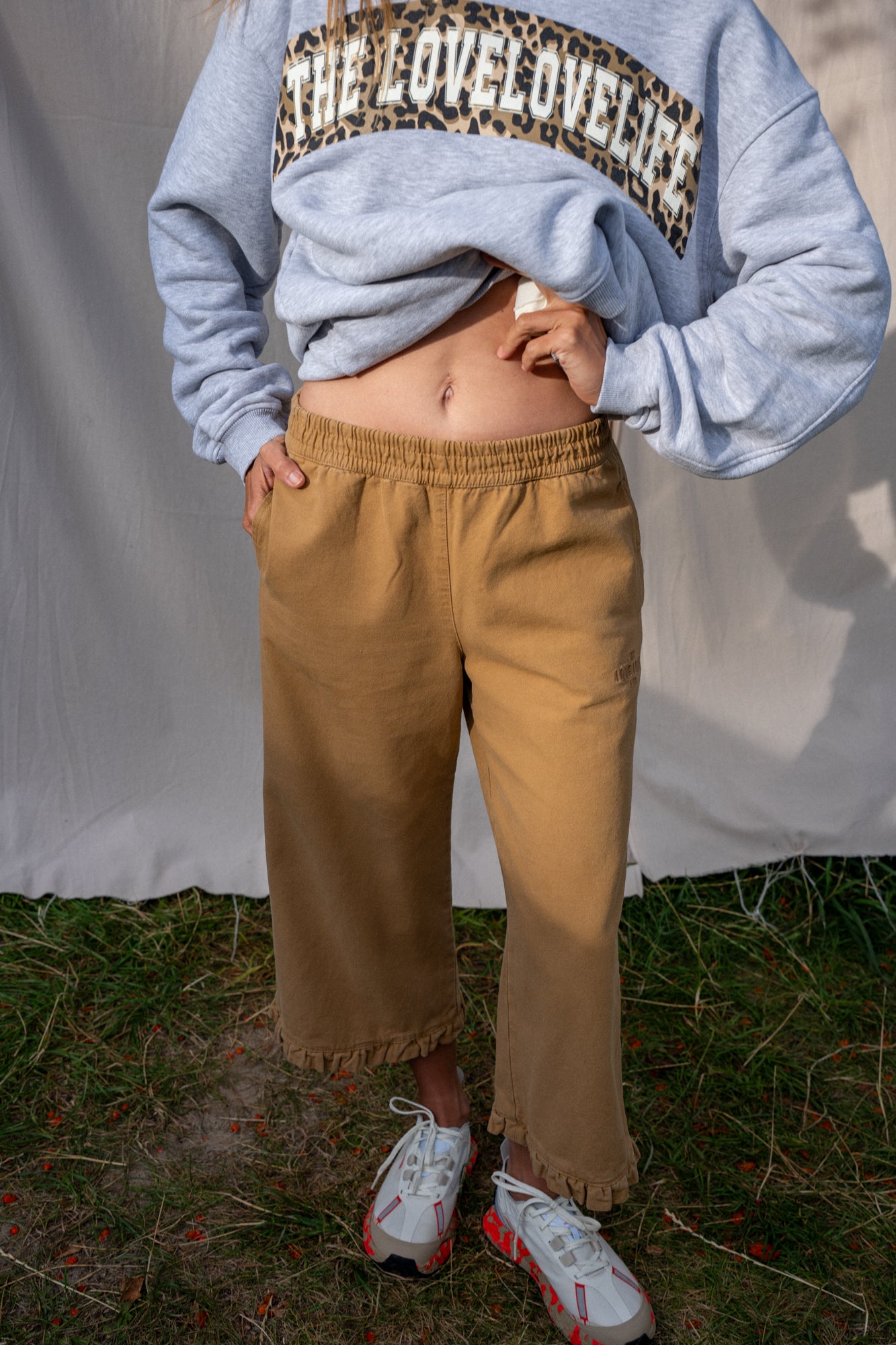 Hose Capri Street Sand - 6