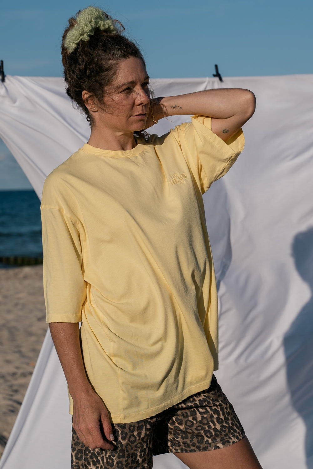 T-shirt Bronx Light Yellow