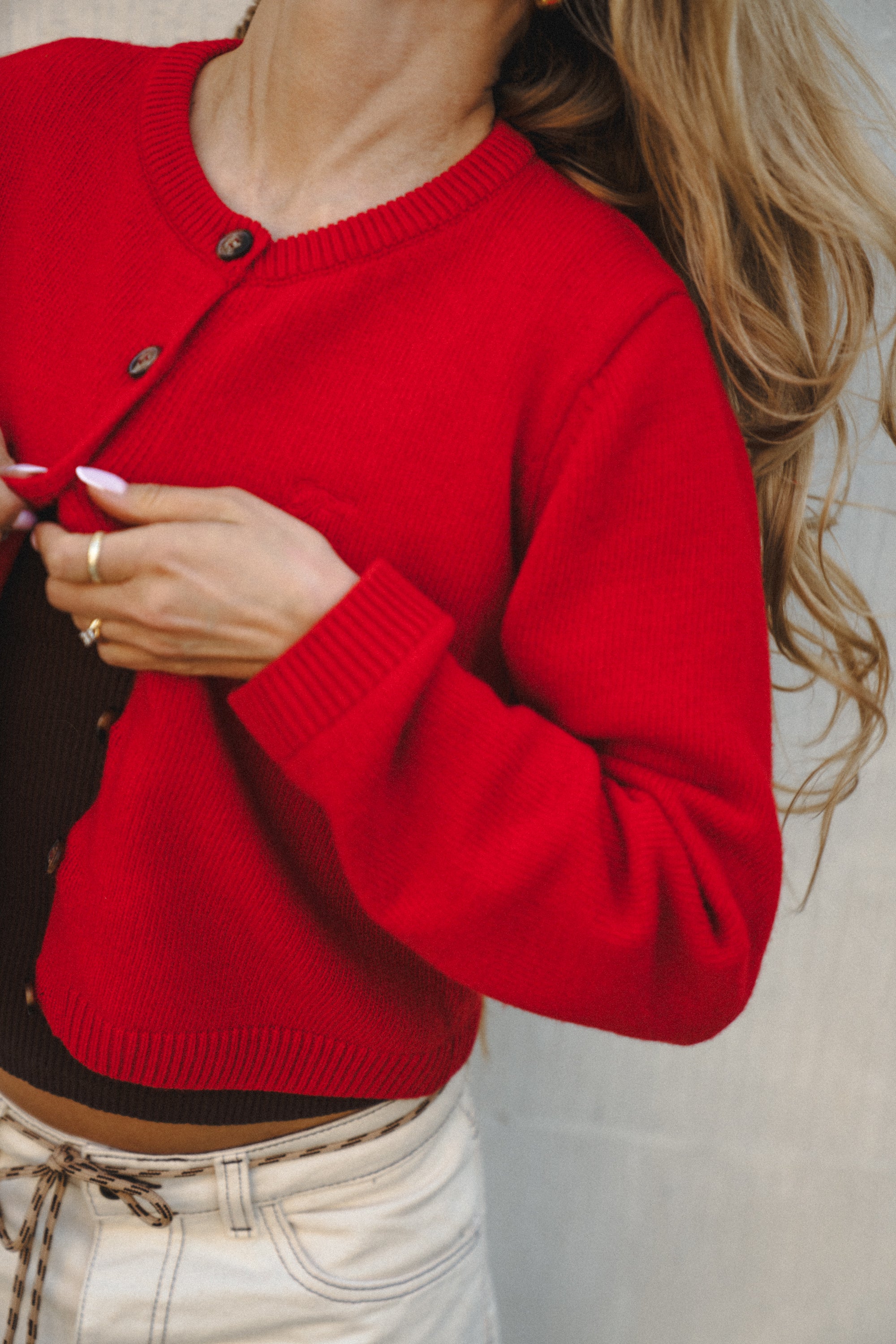 Cardigan Love Red - 16