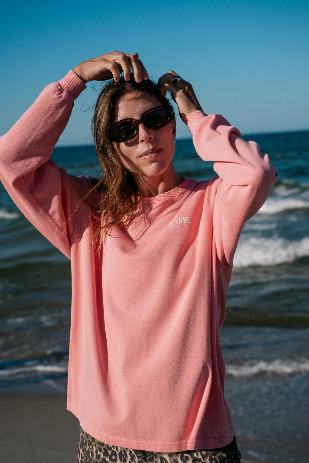 Longsleeve Toronto 2.0 Salmon Pink Heavy