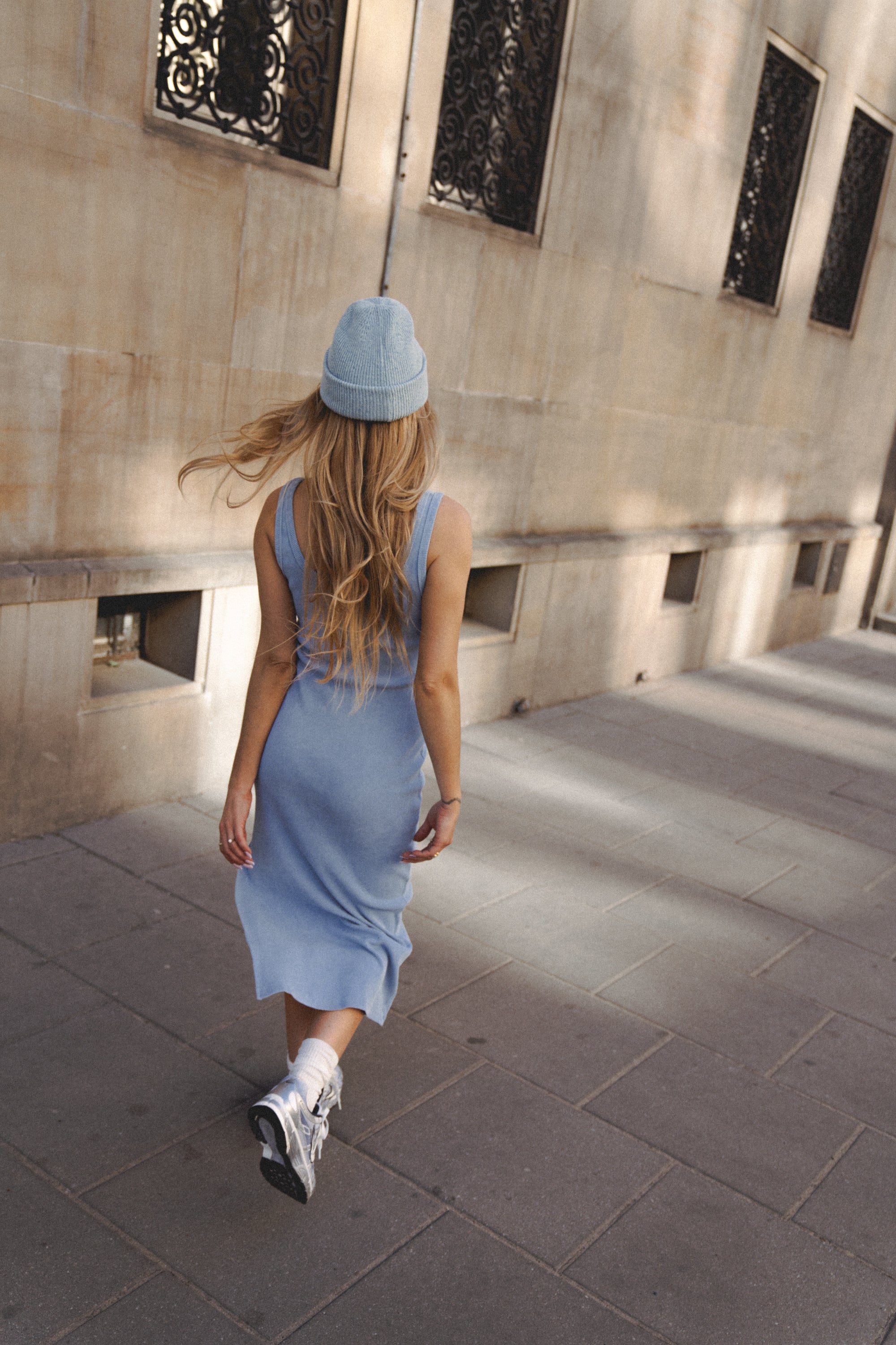 Sukienka Bari Dusty Blue - 9