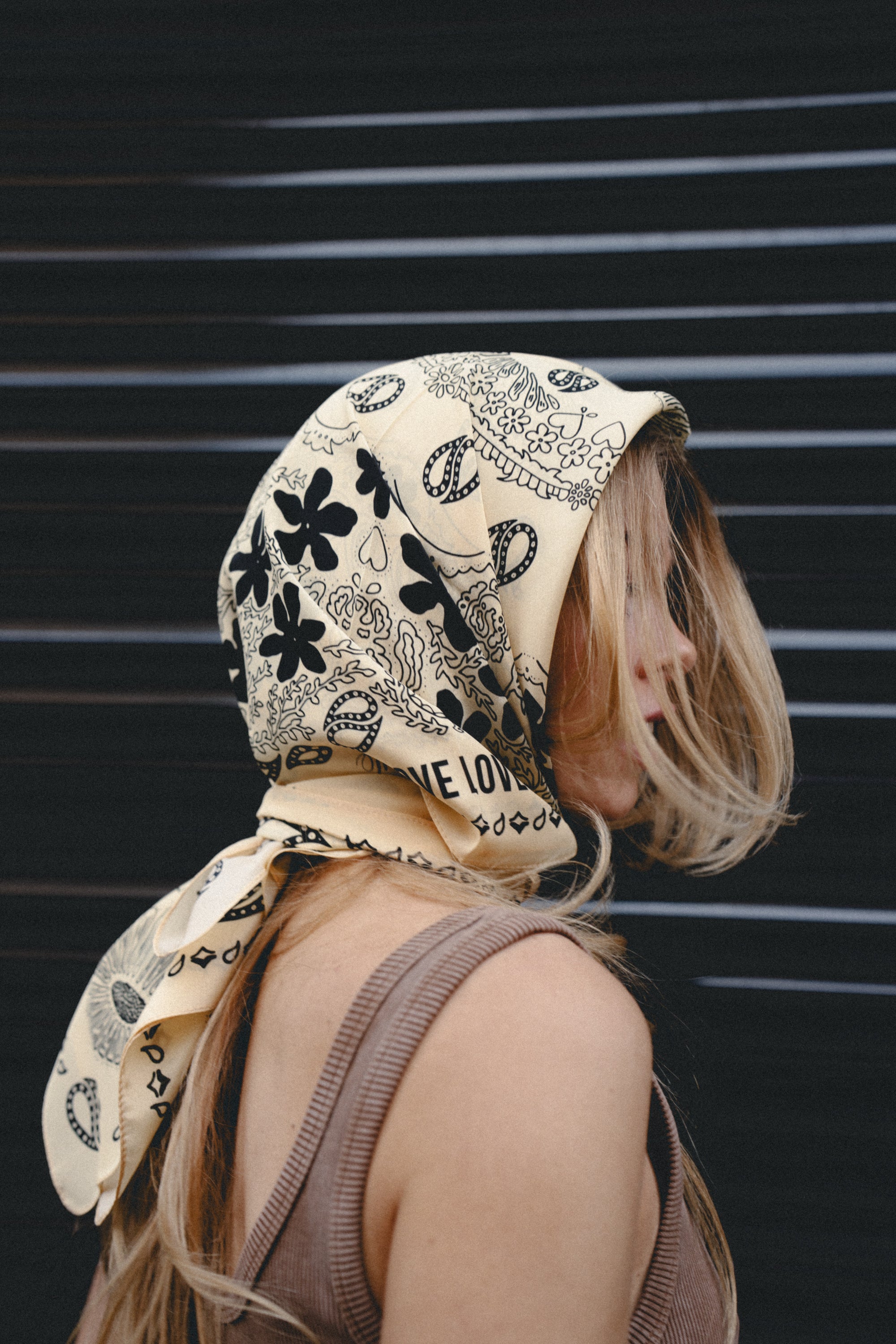 Bandana Bandi Flori Beige - 15