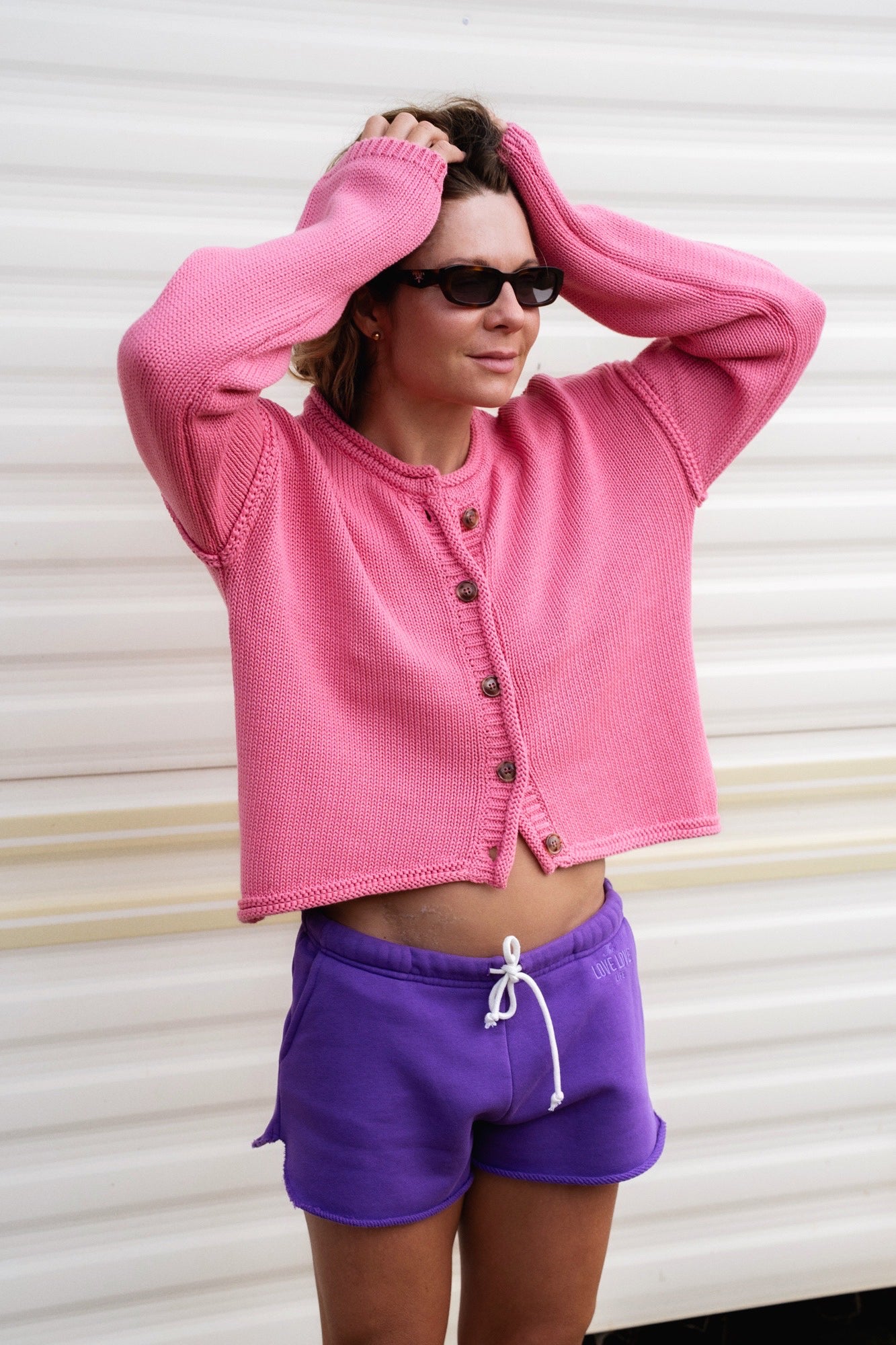 Hampton Pink Cardigan - 6