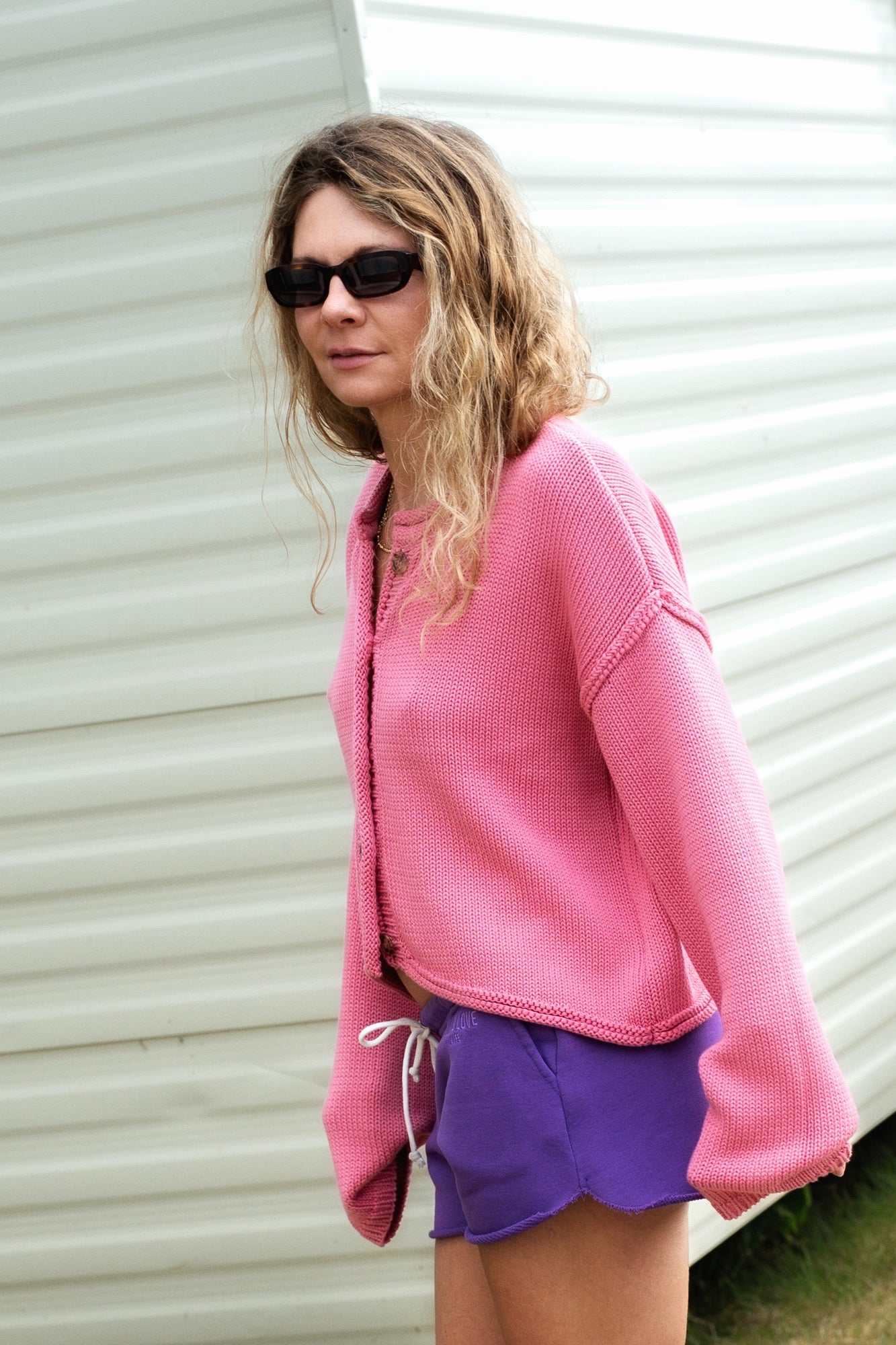 Hampton Pink Cardigan - 5