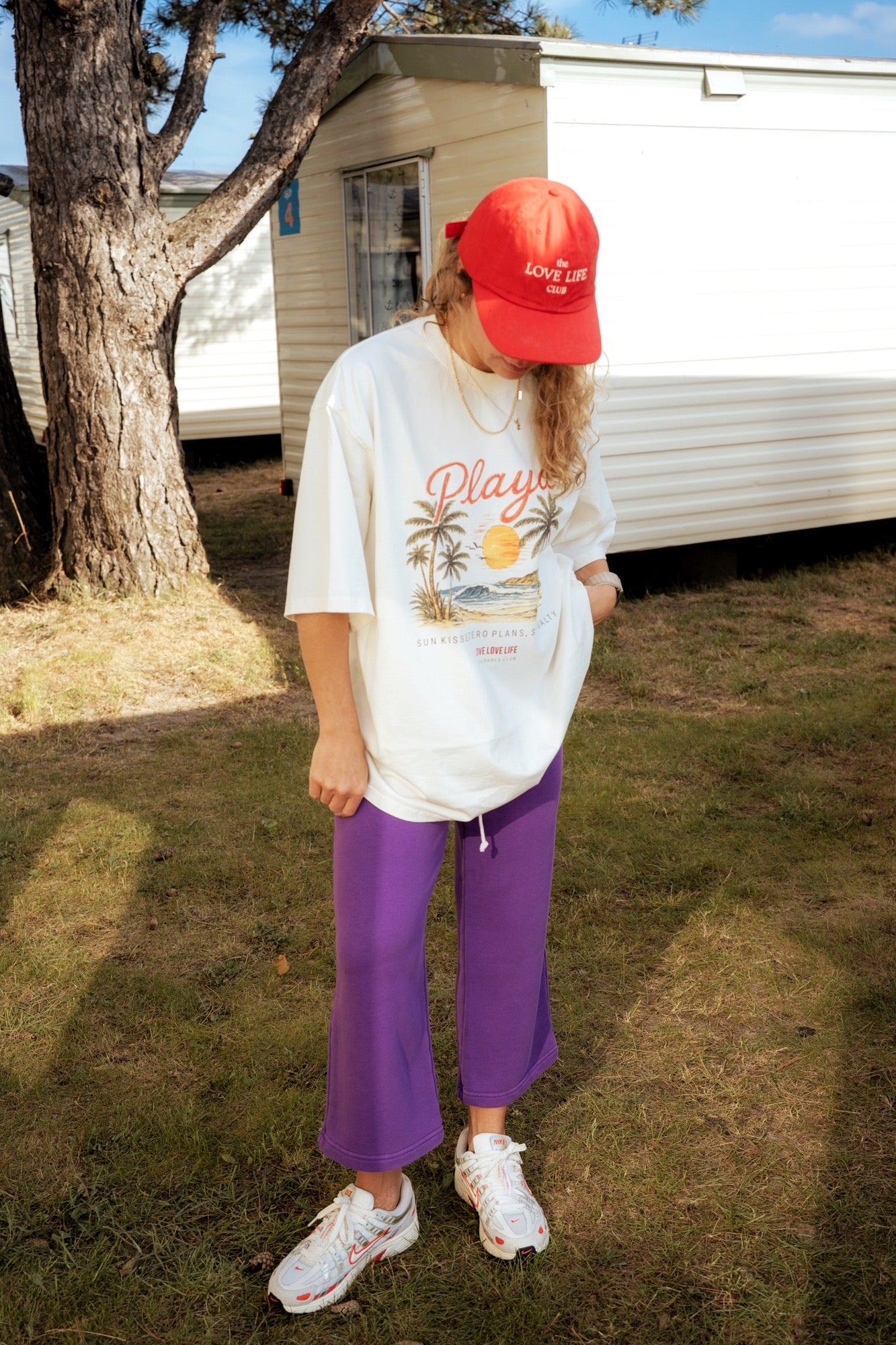 Purple Summer Hose - 4