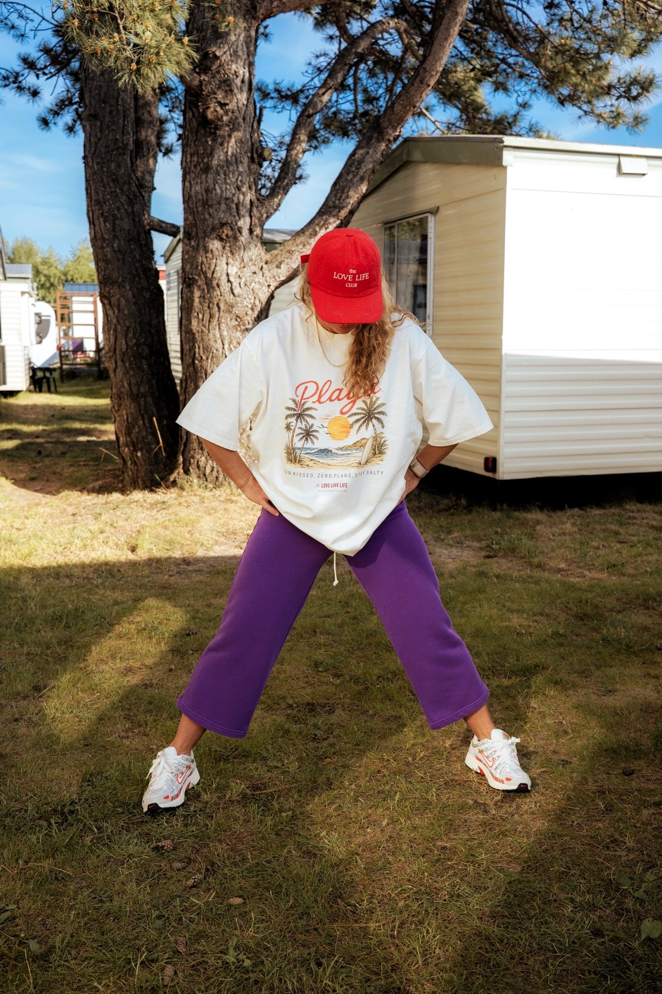 Purple Summer Hose - 6