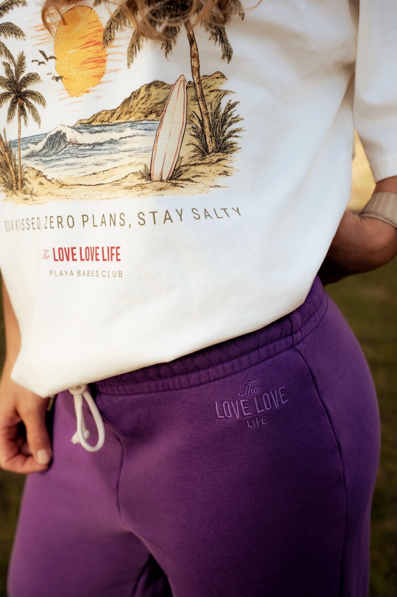 Purple Summer Hose - 11