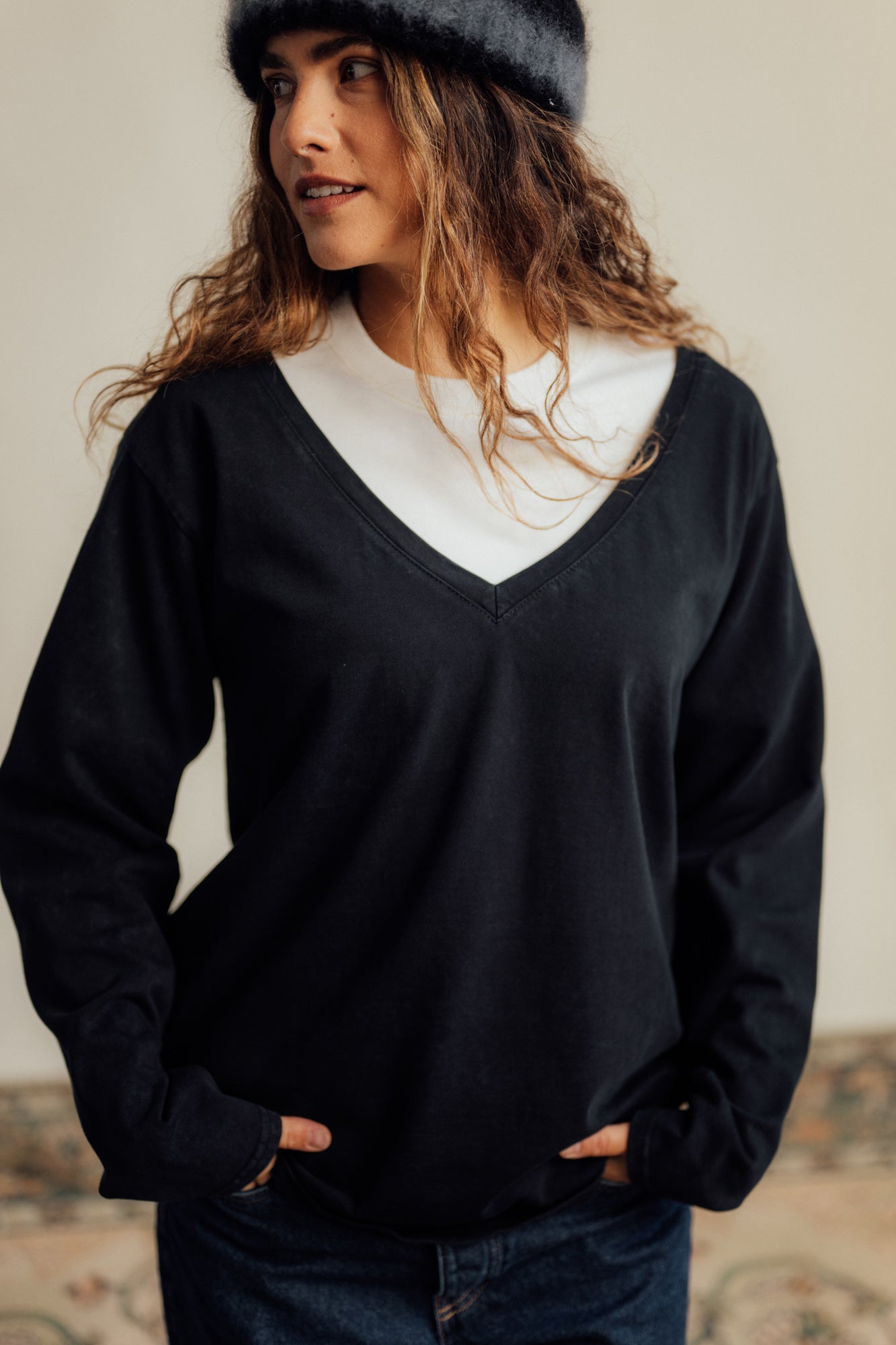 Longsleeve Florence Black