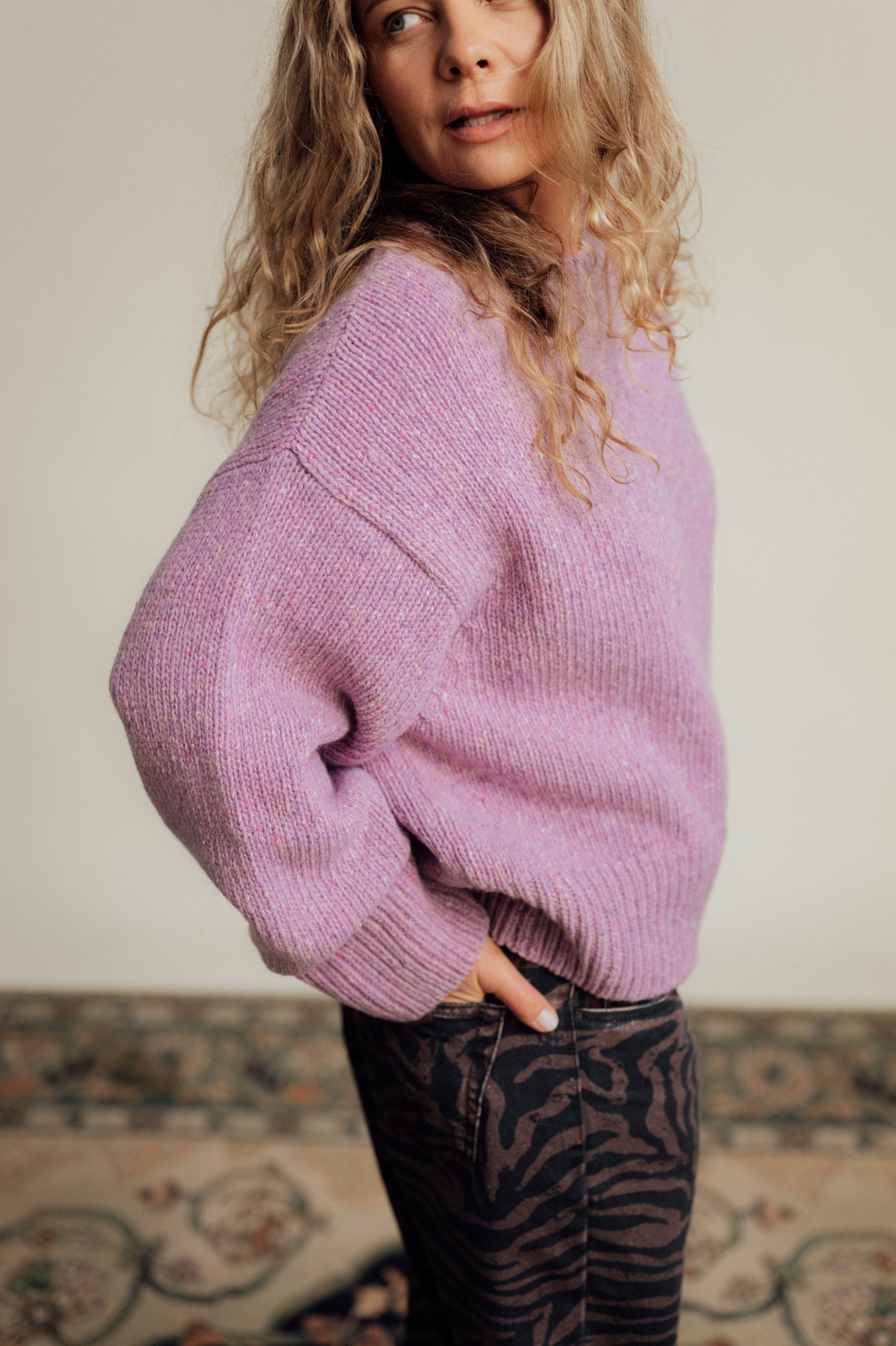 Sweter Cloud Lavender