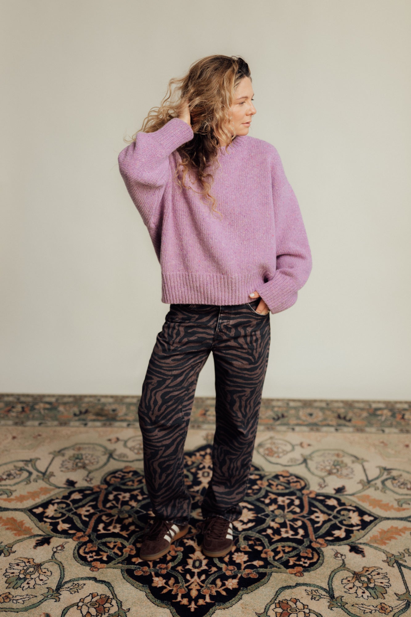 Sweter Cloud Lavender