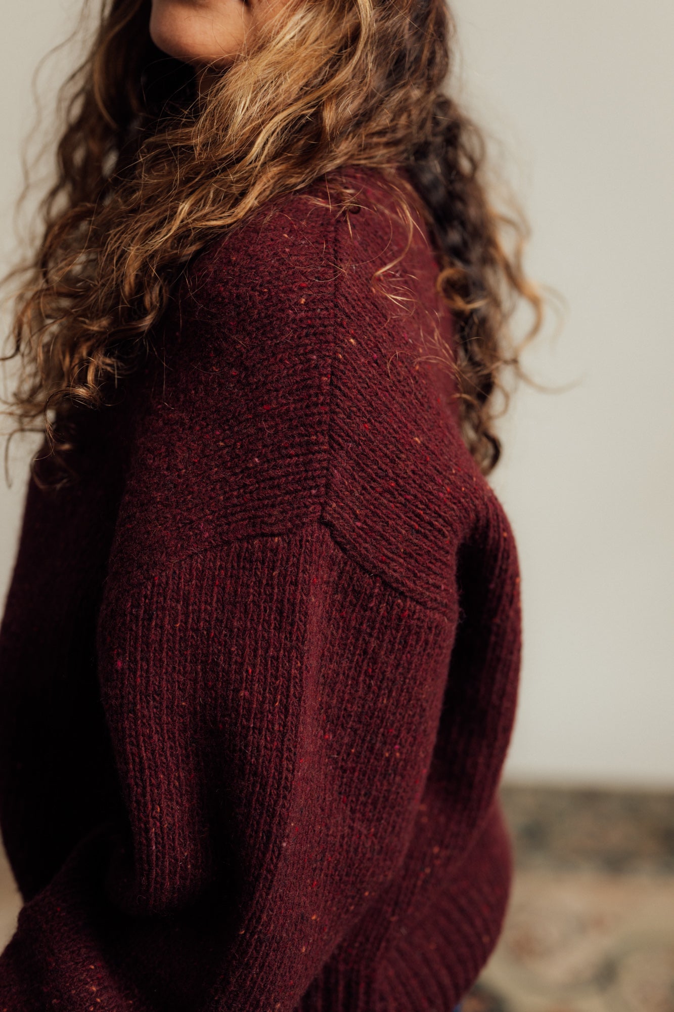 Sweter Cloud Burgundy