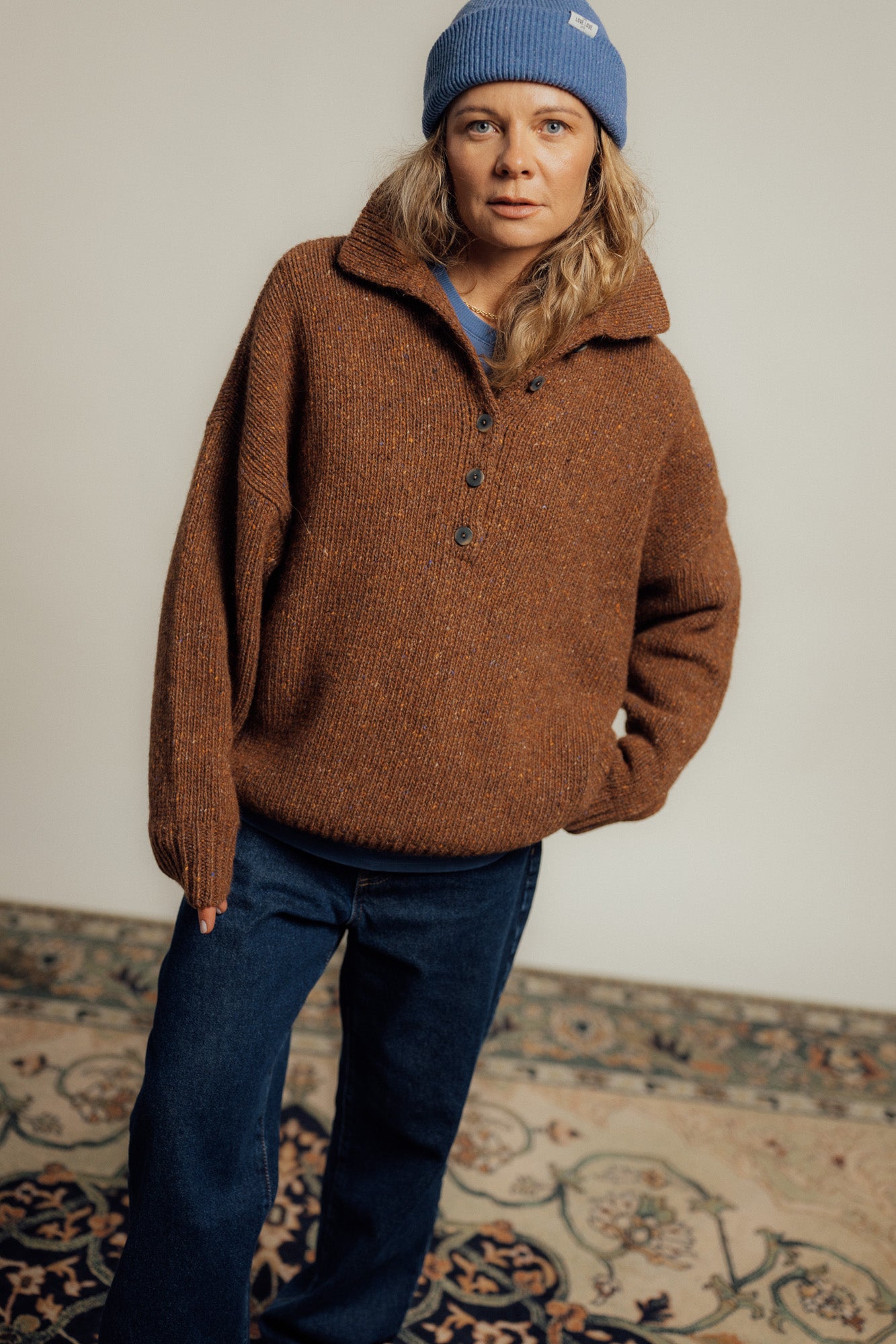 Sweter Close Rust