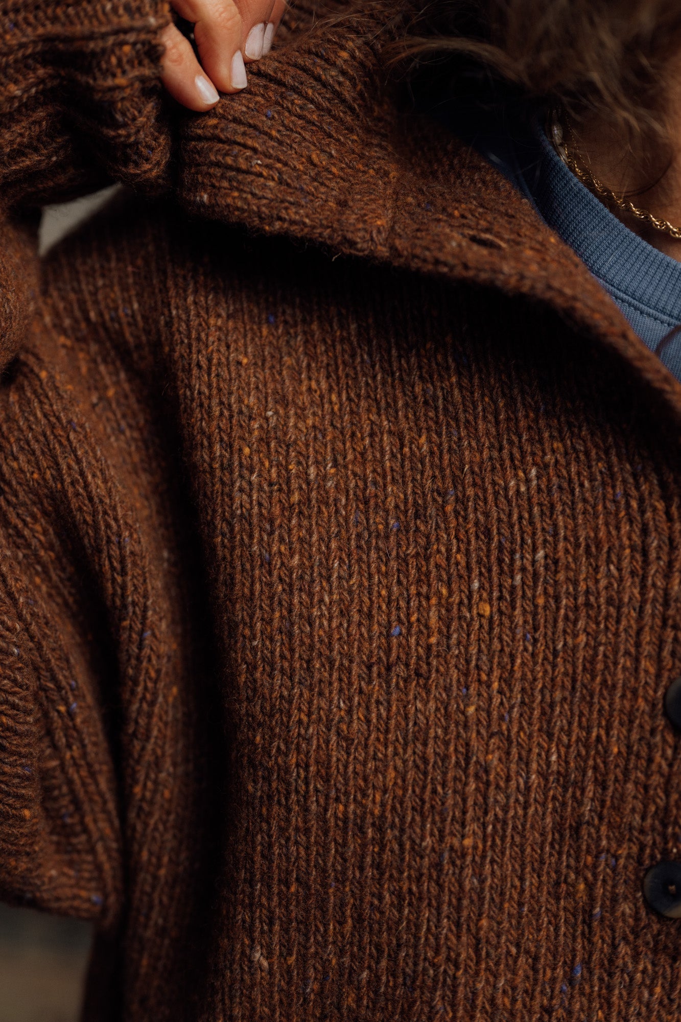 Sweter Close Rust