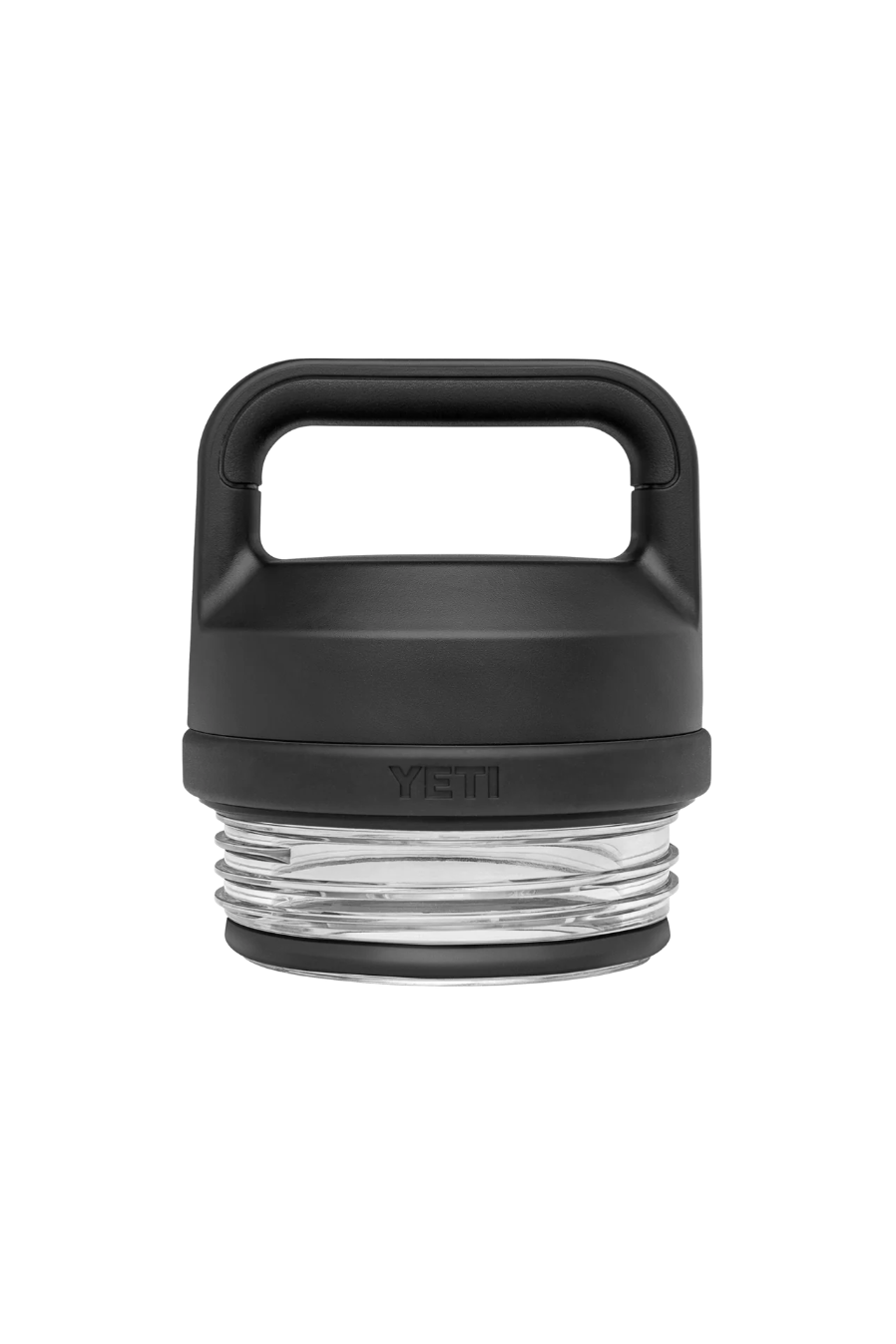 YETI RAMBLER BOTTLE CHUG CAP.	BLACK