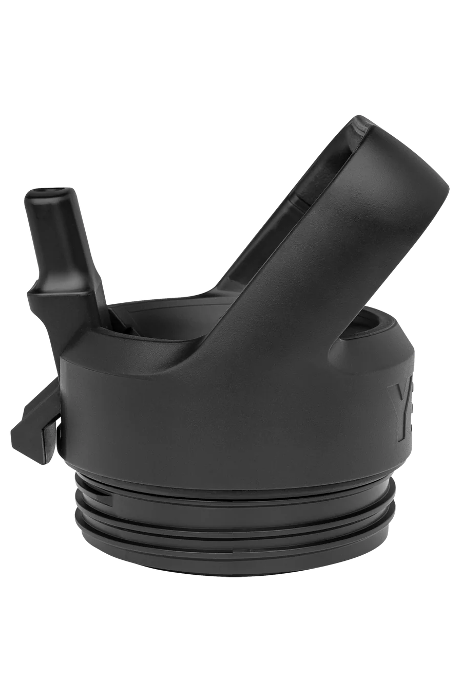 YETI RAMBLER BOTTLE STRAW CAP V3.	BLACK - 4