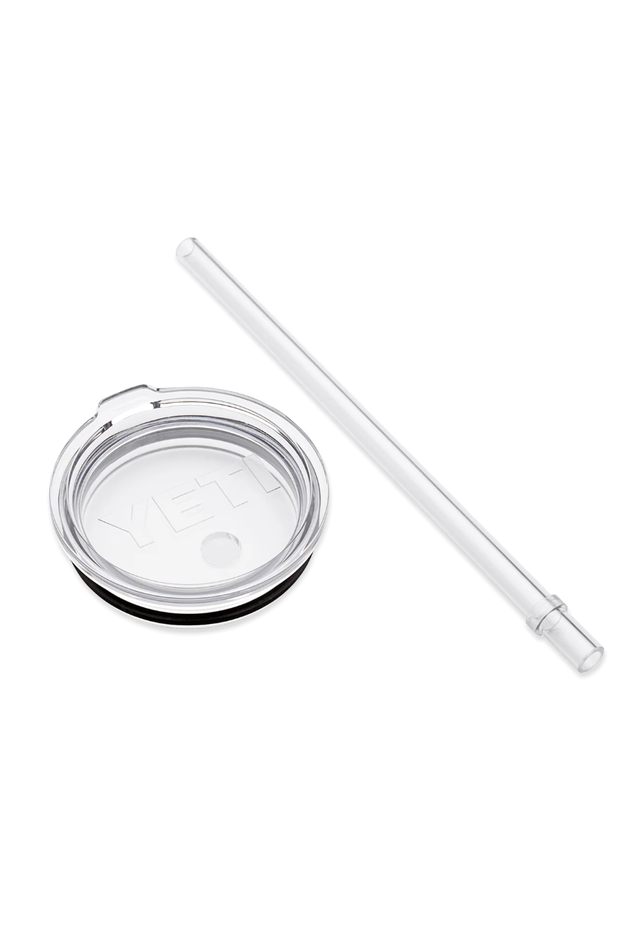 YETI RAMBLER TUMBLER 20 OZ STRAW LID. CLEAR - 1