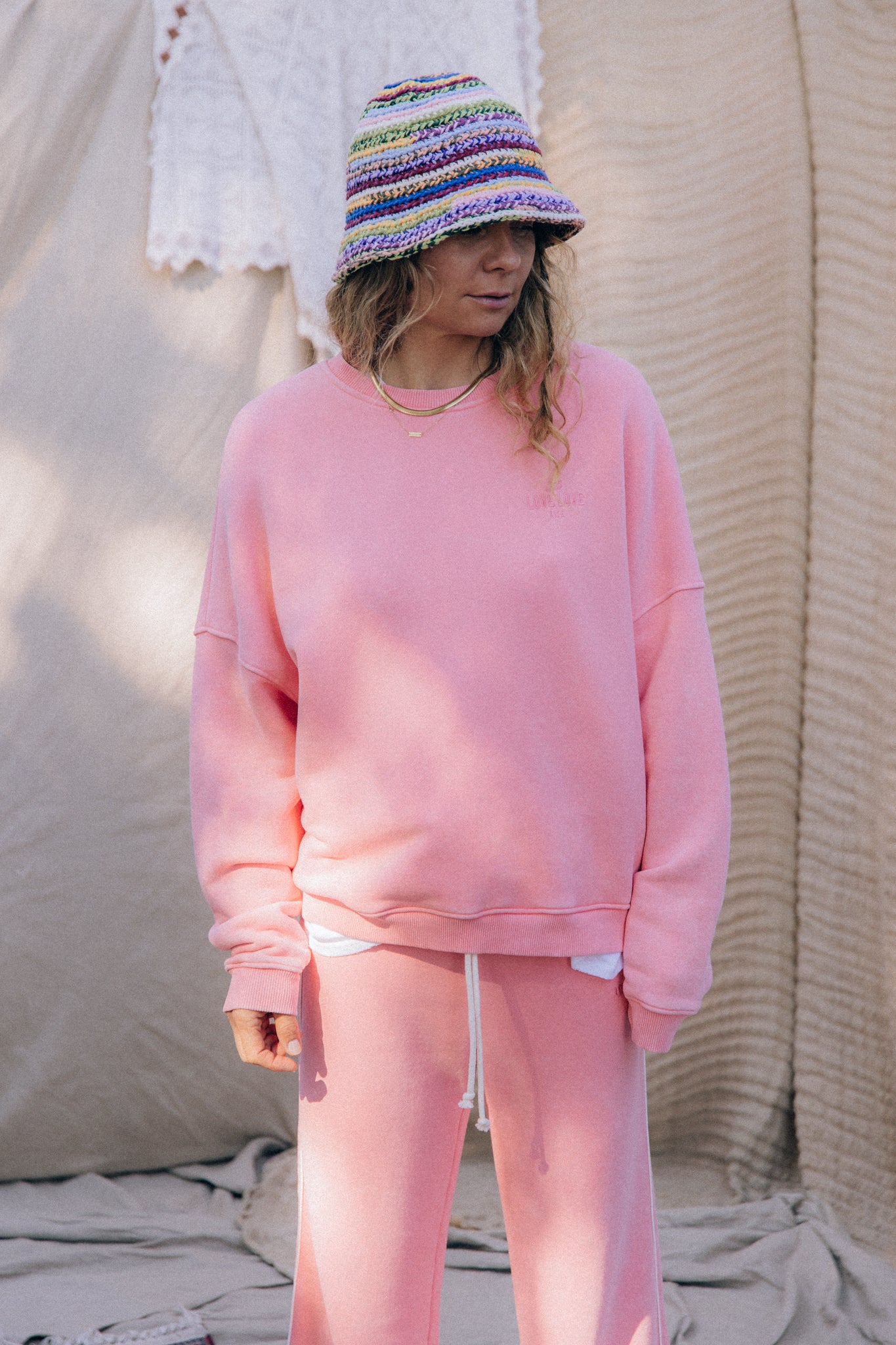 Dundee Salmon Pink Sweatshirt 