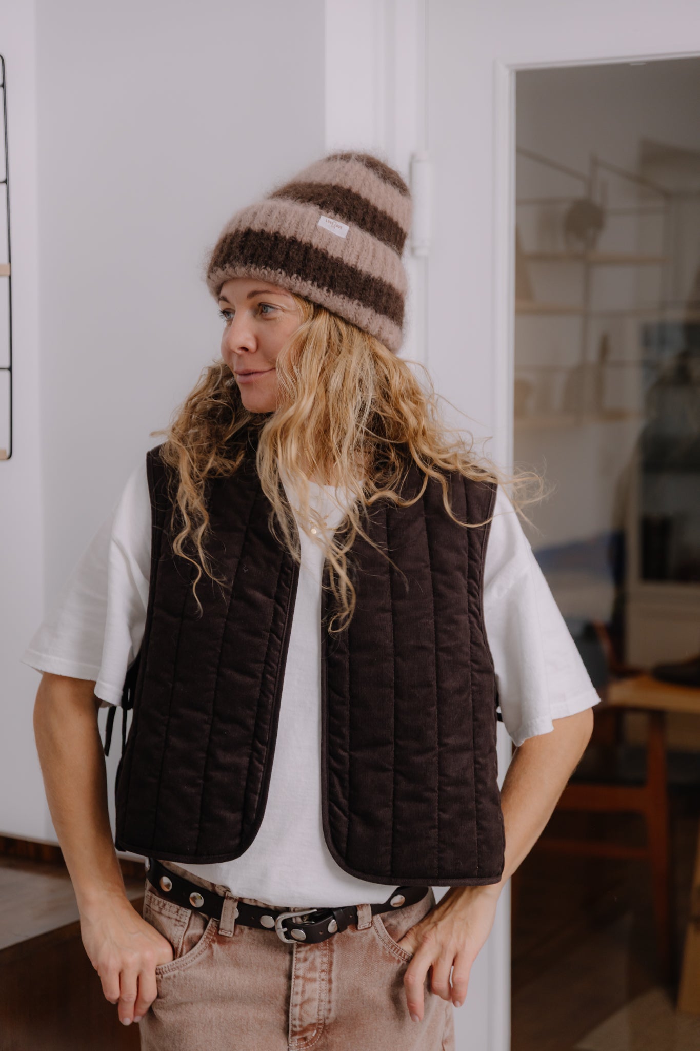 Desi Brown Vest - 20