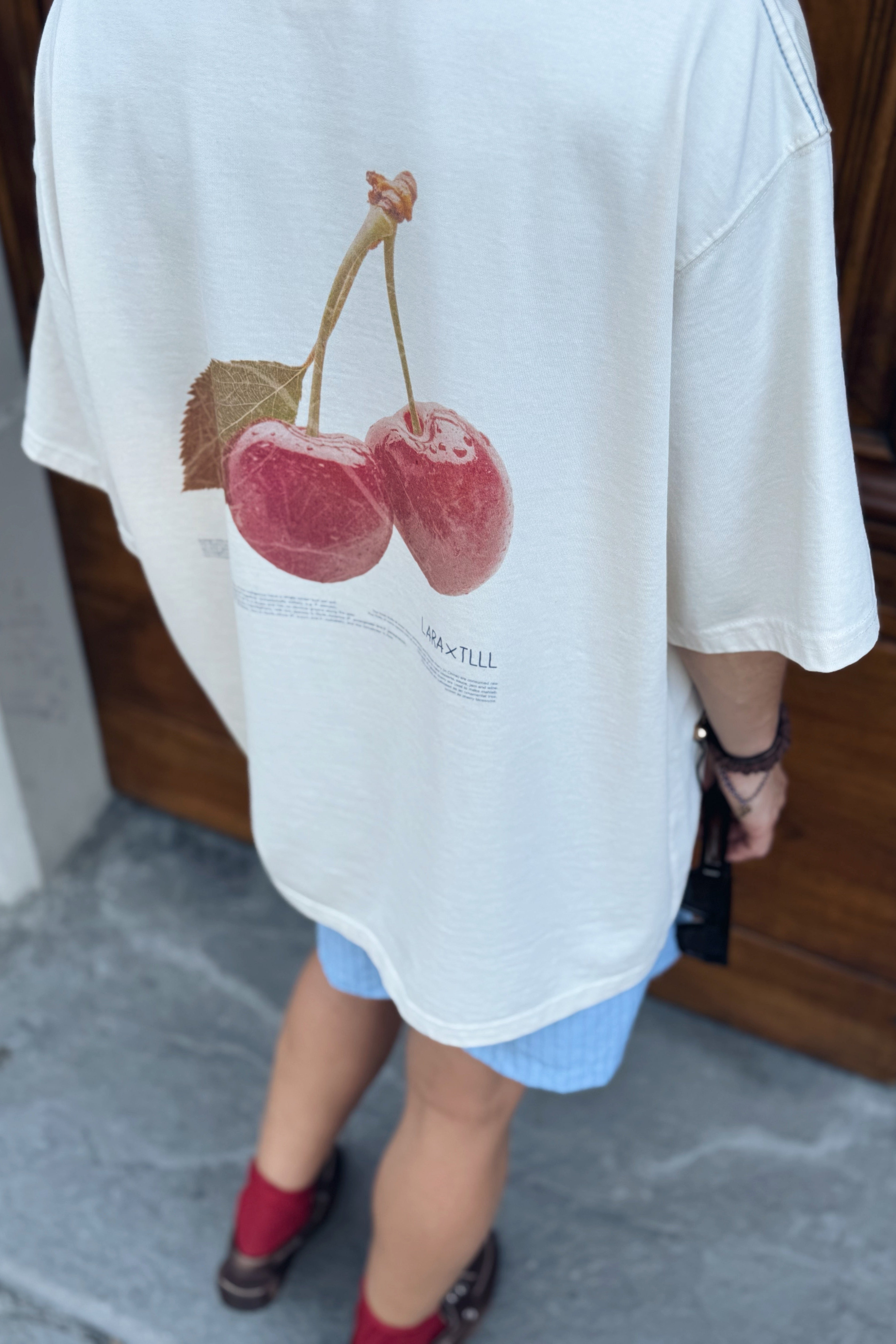 T-shirt Bronx Ecru x LARA