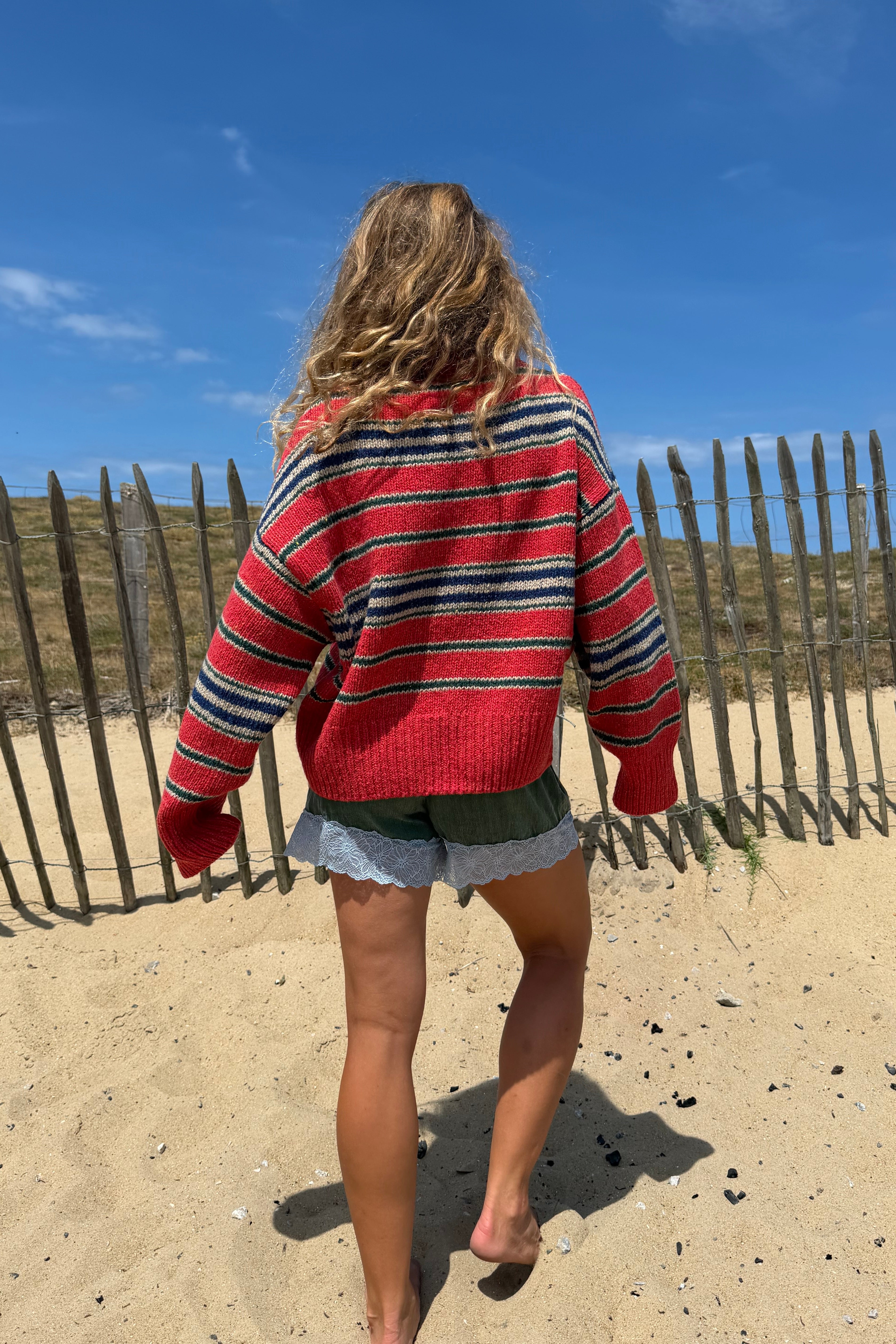 Pullover Cloud Red Stripes - 15