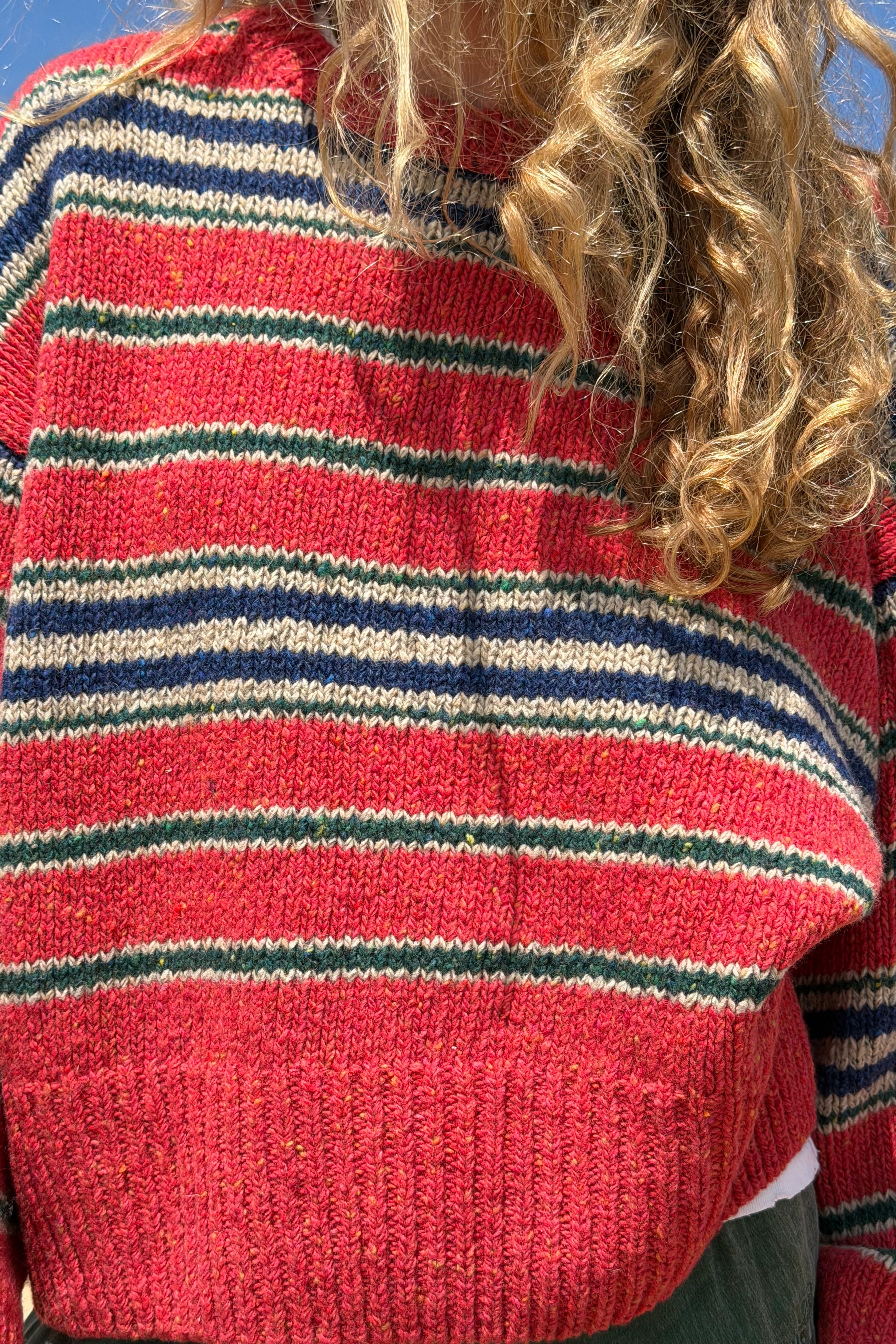 Pullover Cloud Red Stripes - 16