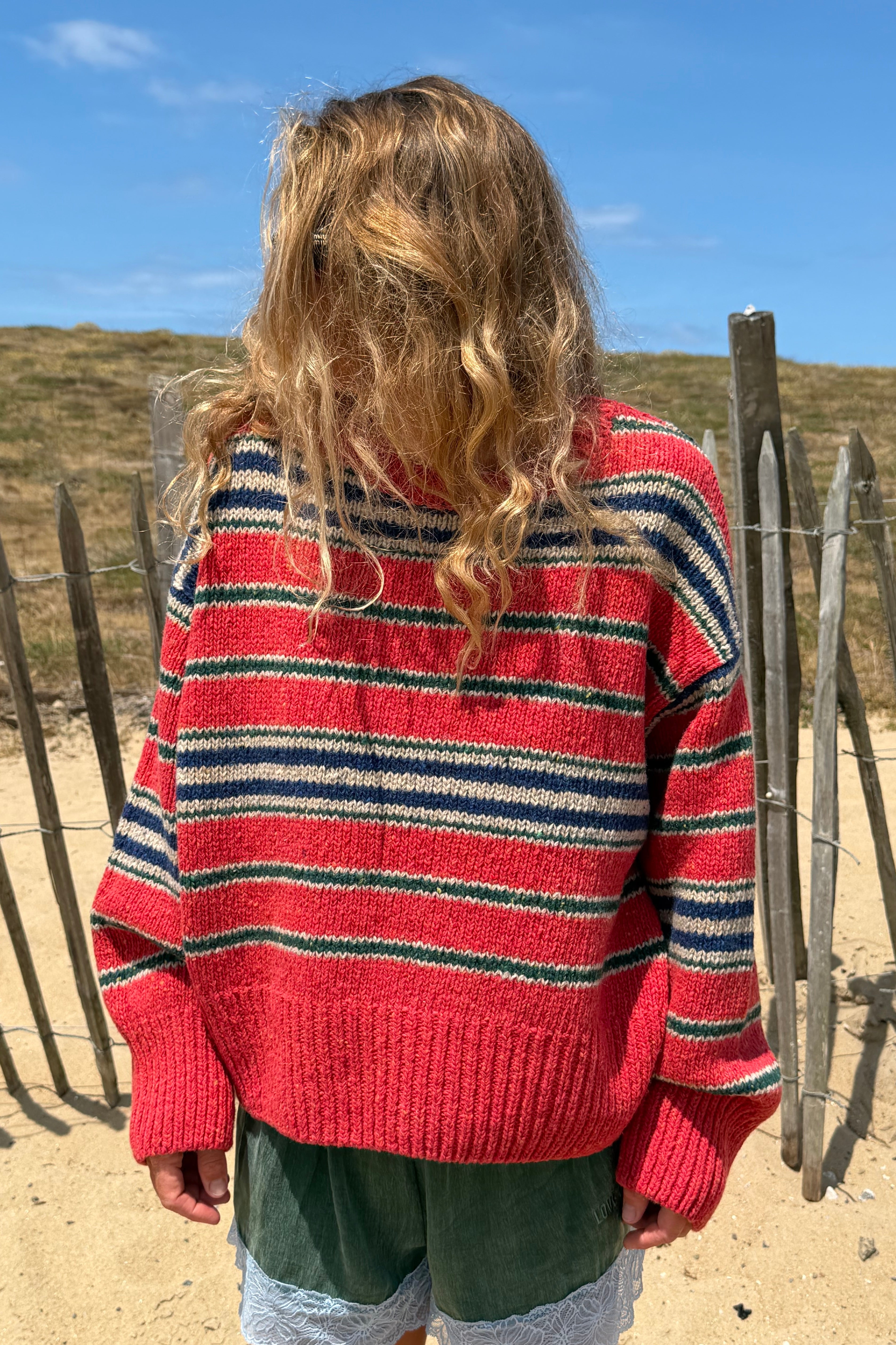 Pullover Cloud Red Stripes - 18
