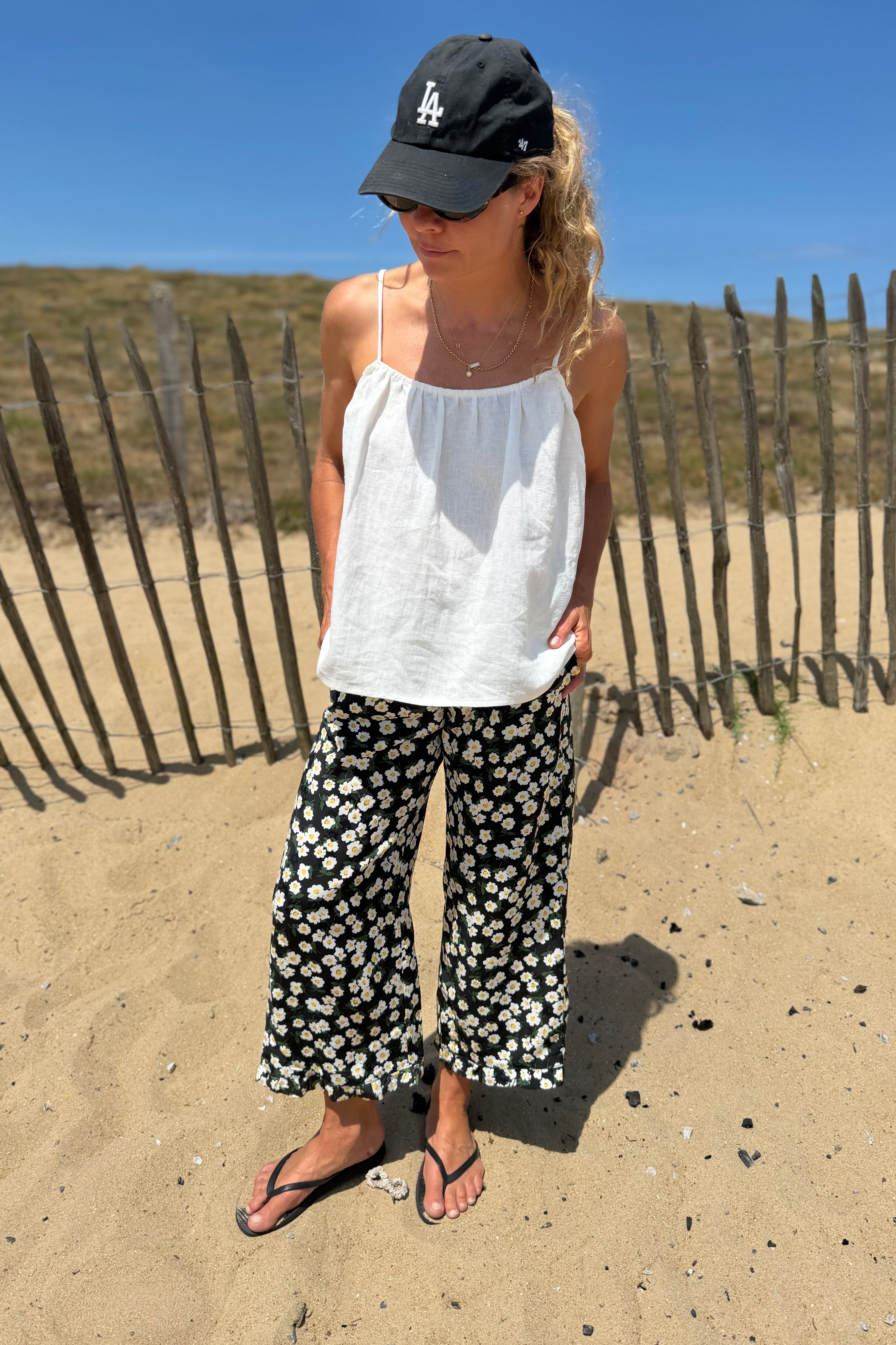 Daisy Black Capri Trousers - 5