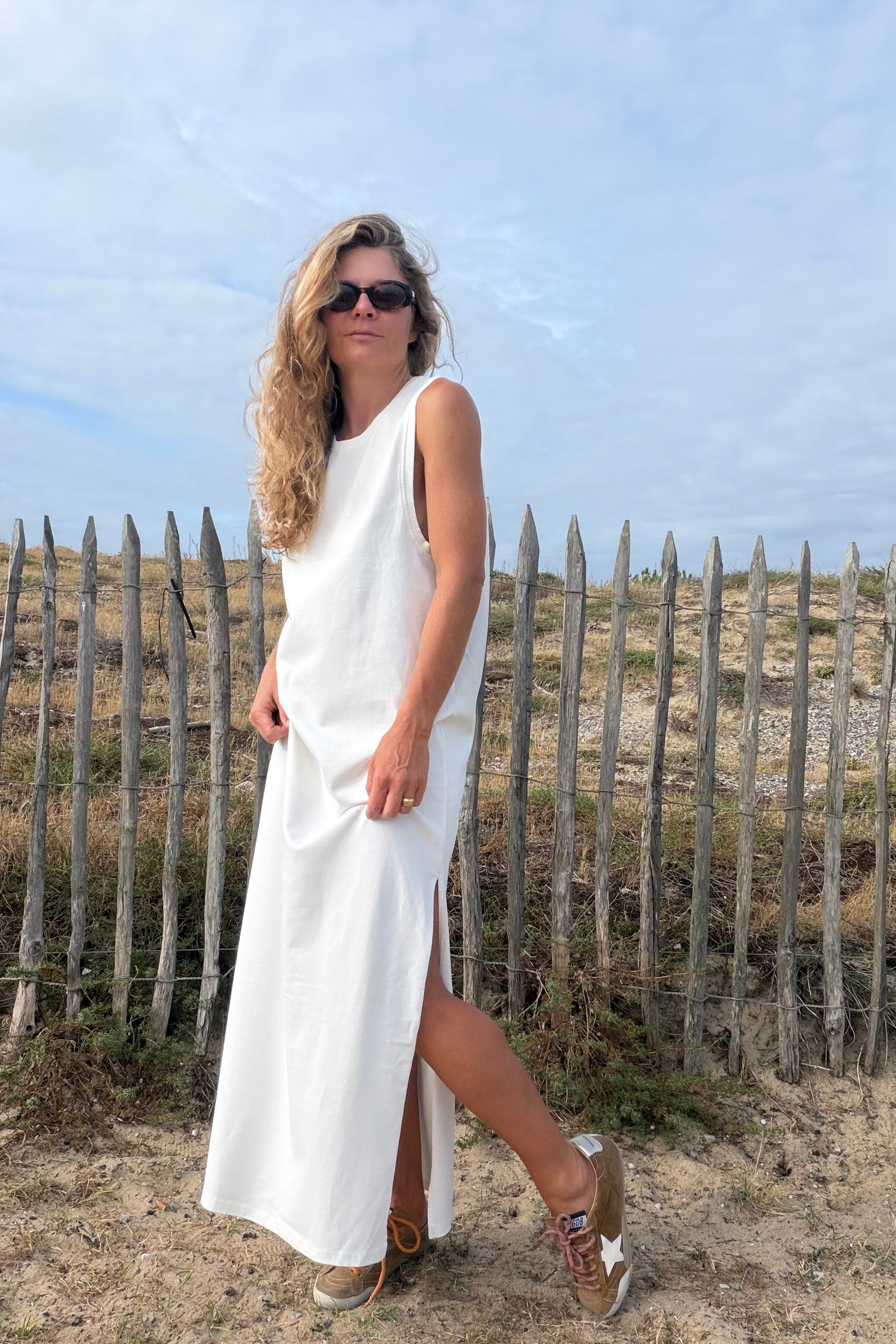 Monaco Ecru Dress - 3