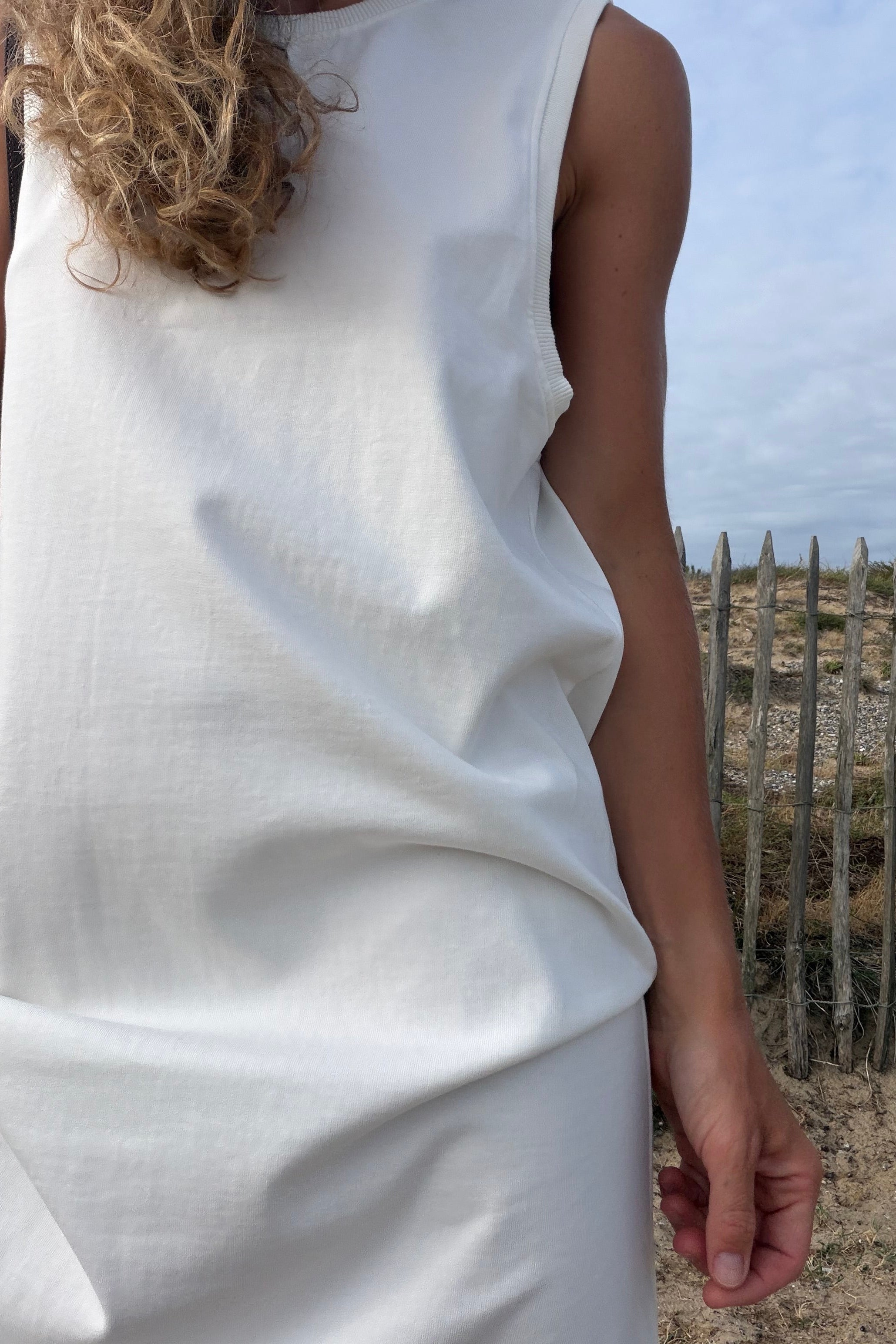 Monaco Ecru Dress - 4
