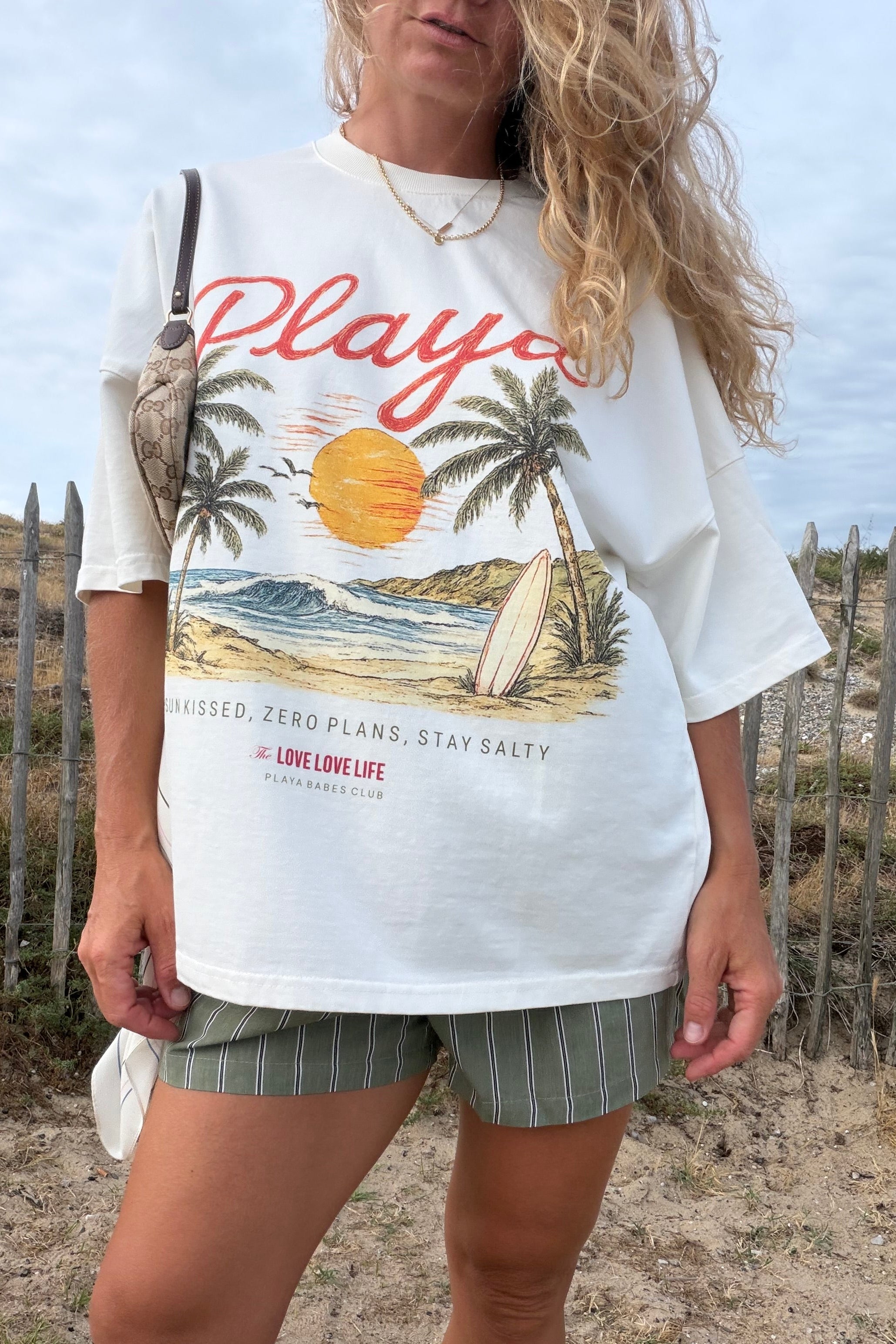 T-shirt West Ecru Playa - 7