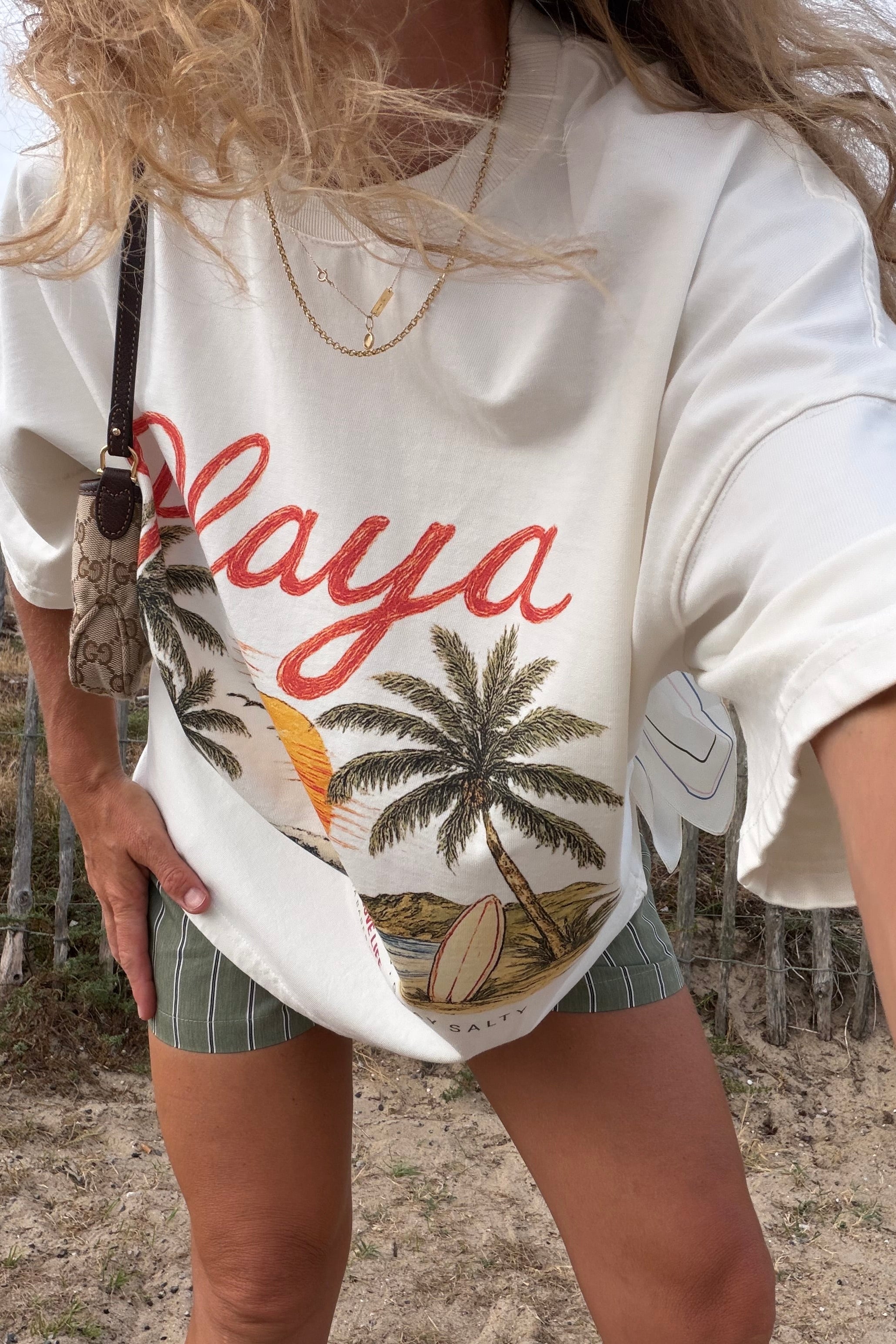 T-shirt West Ecru Playa - 6