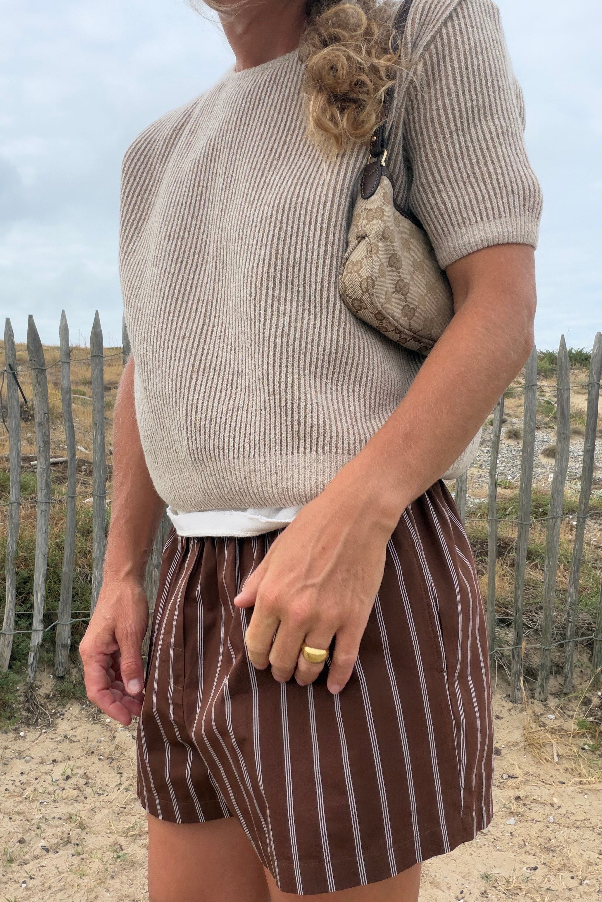Pullover Indii Beige