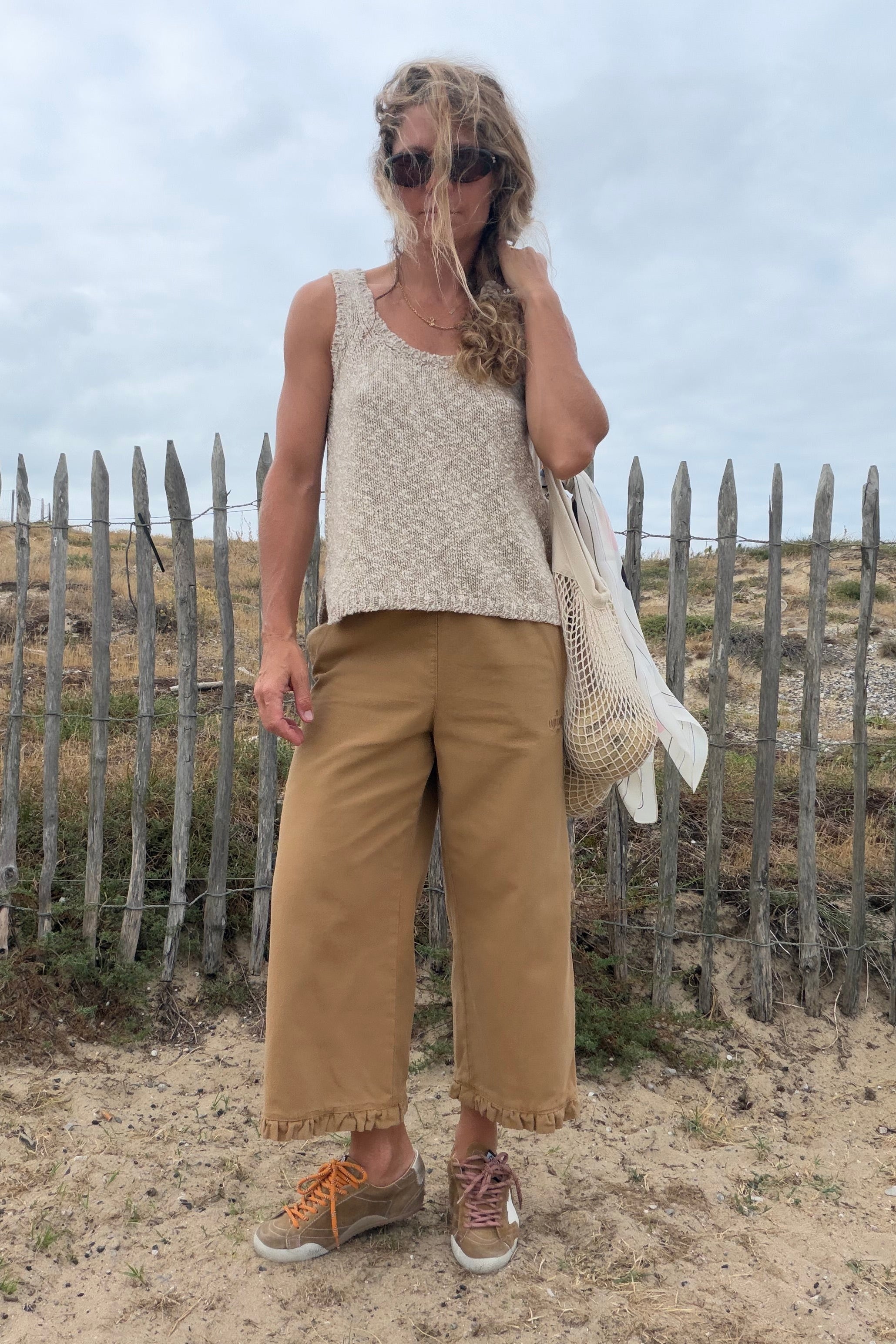 Hose Capri Street Sand - 3