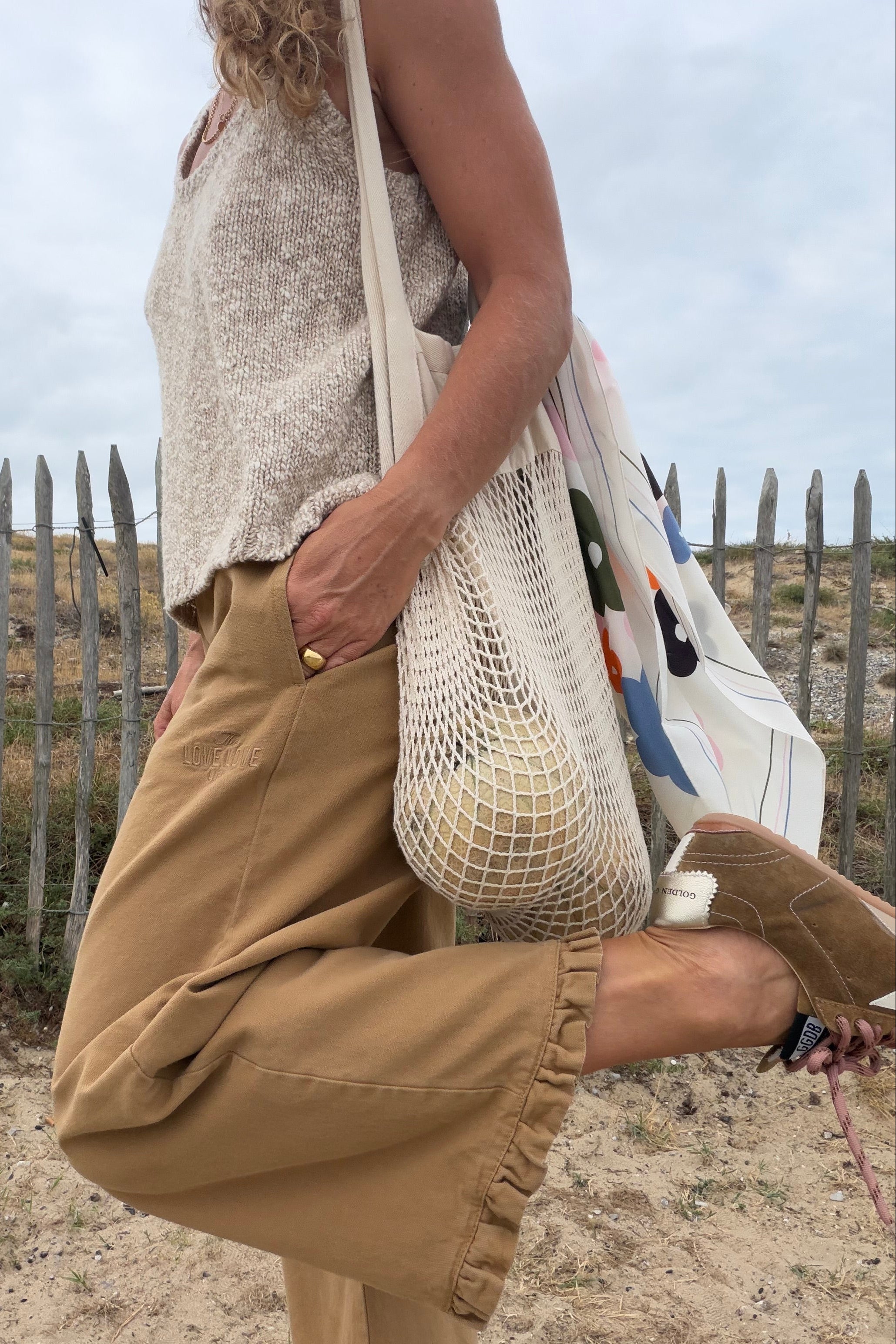 Hose Capri Street Sand - 2