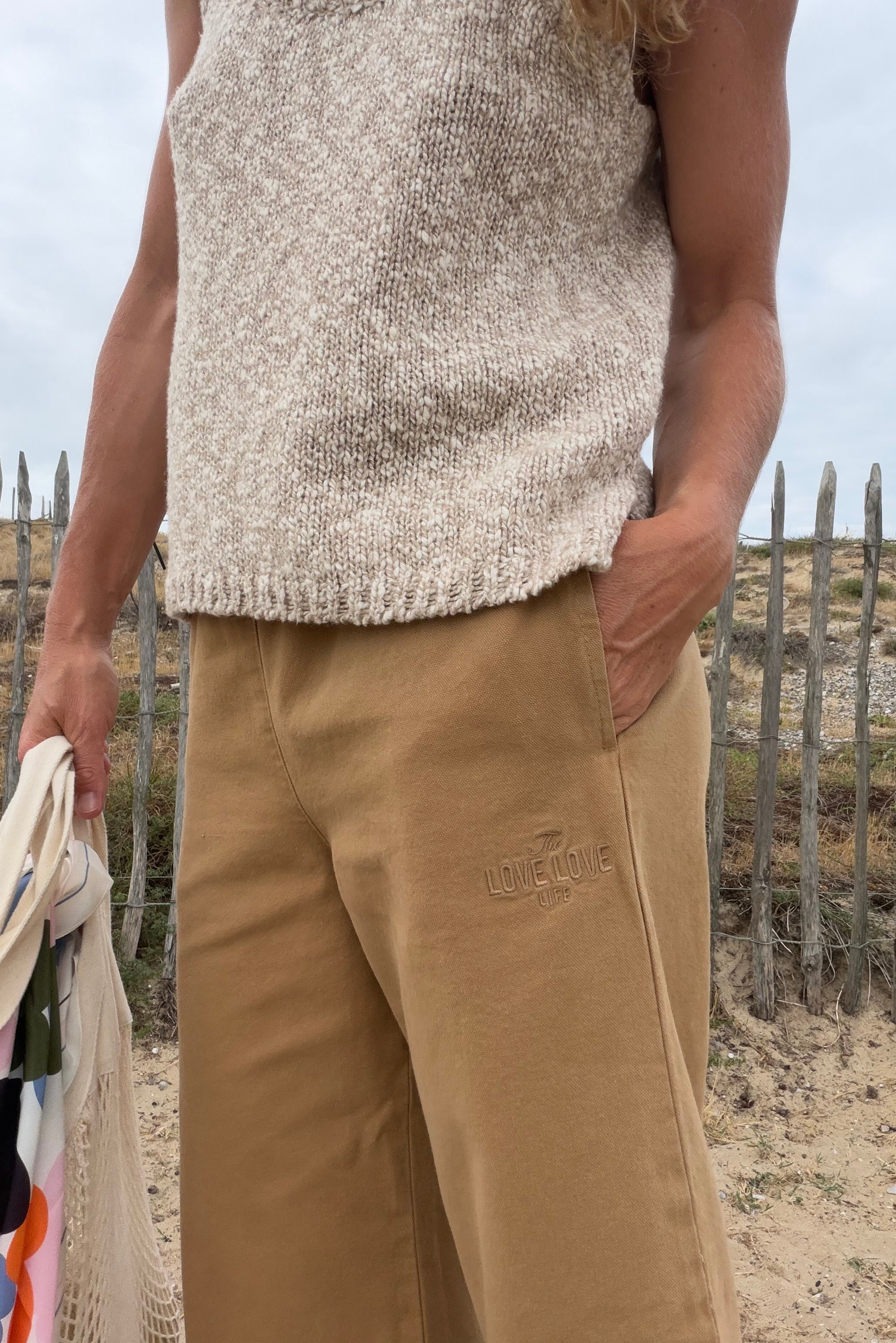 Hose Capri Street Sand - 7