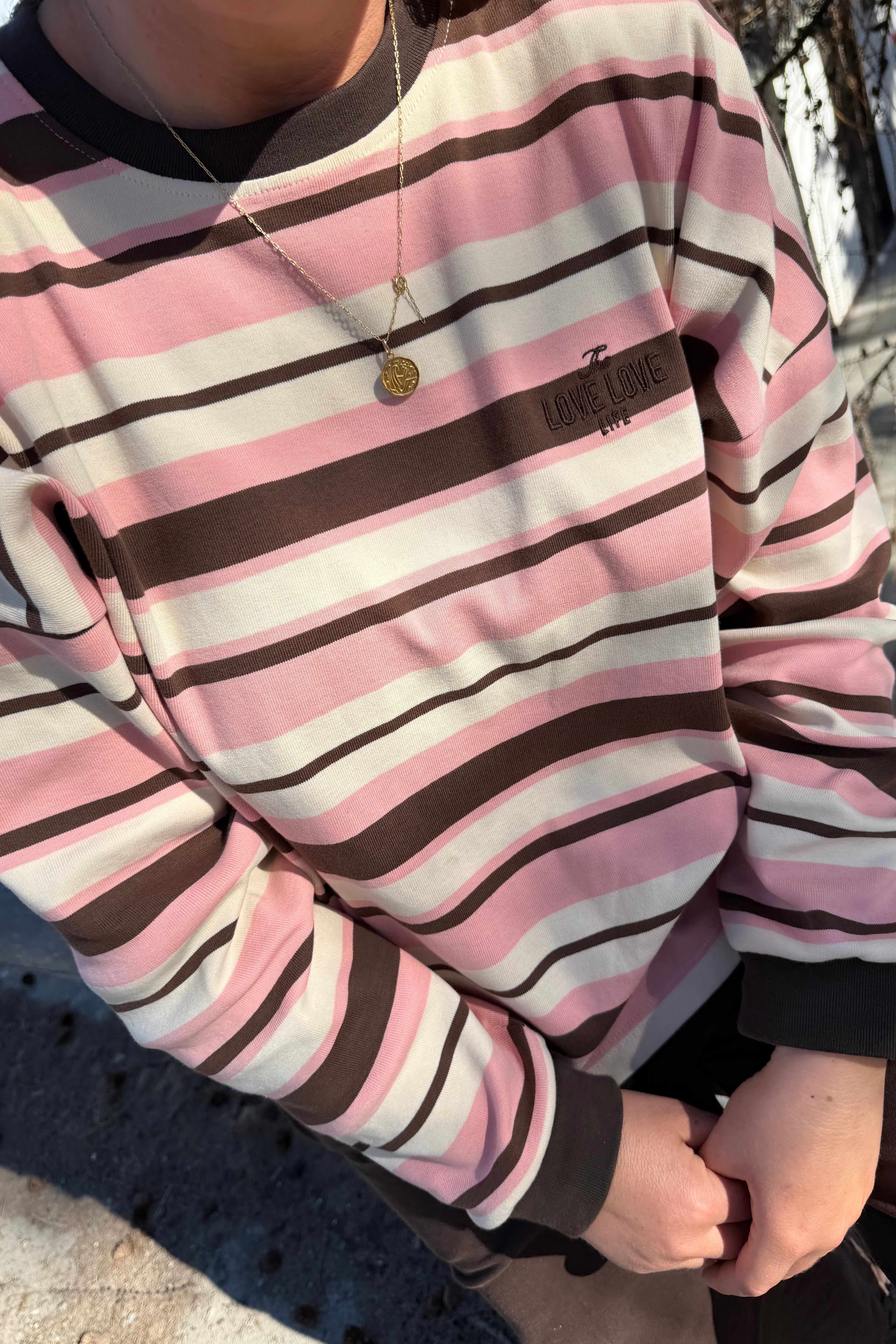 Longsleeve Niagara Pink Stripes - 14
