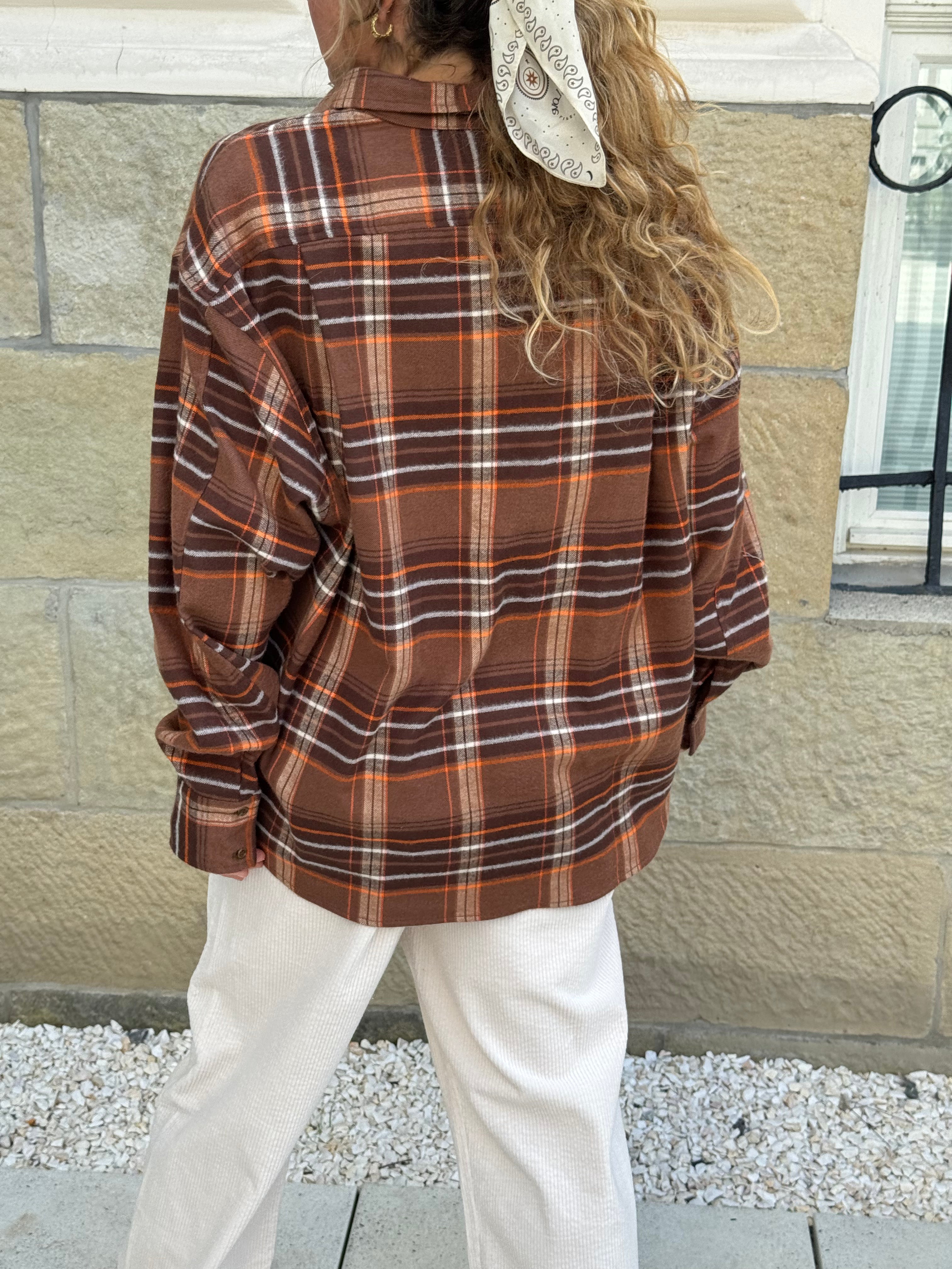 Koszula Kylie Brown Plaid