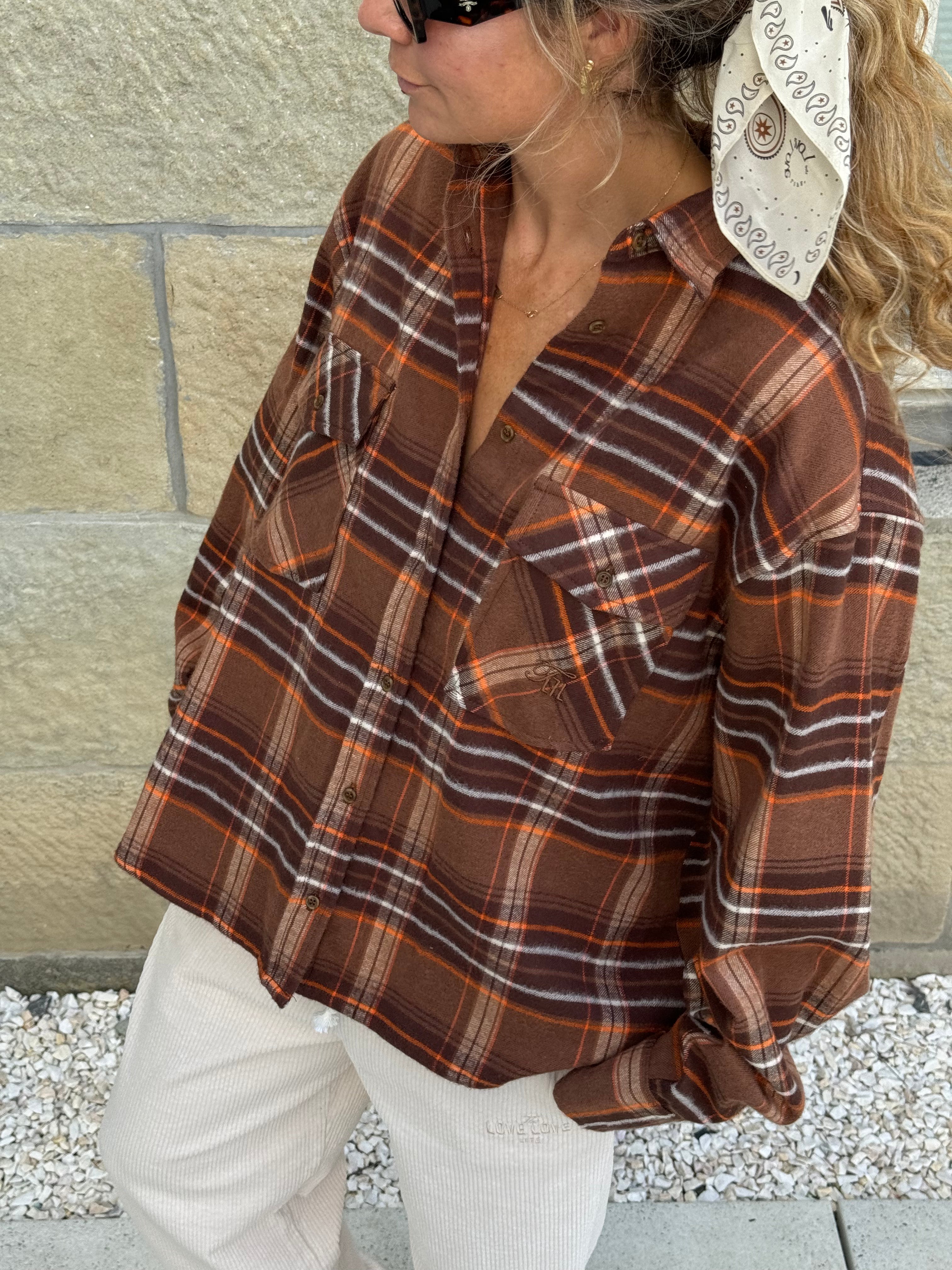 Koszula Kylie Brown Plaid